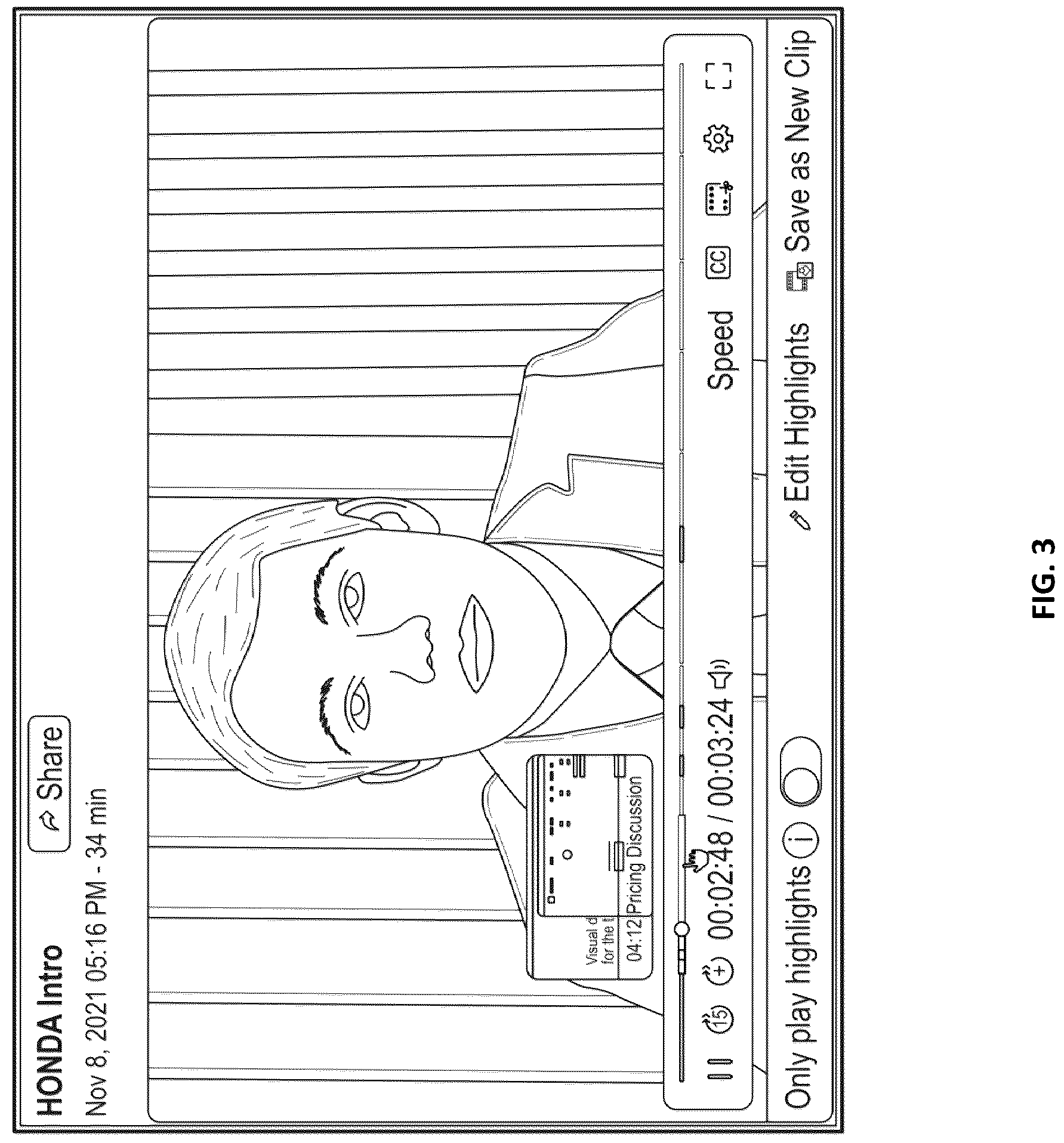 Patent US12314667 Figure 4 – Intelligent topic segmentation within a communication session