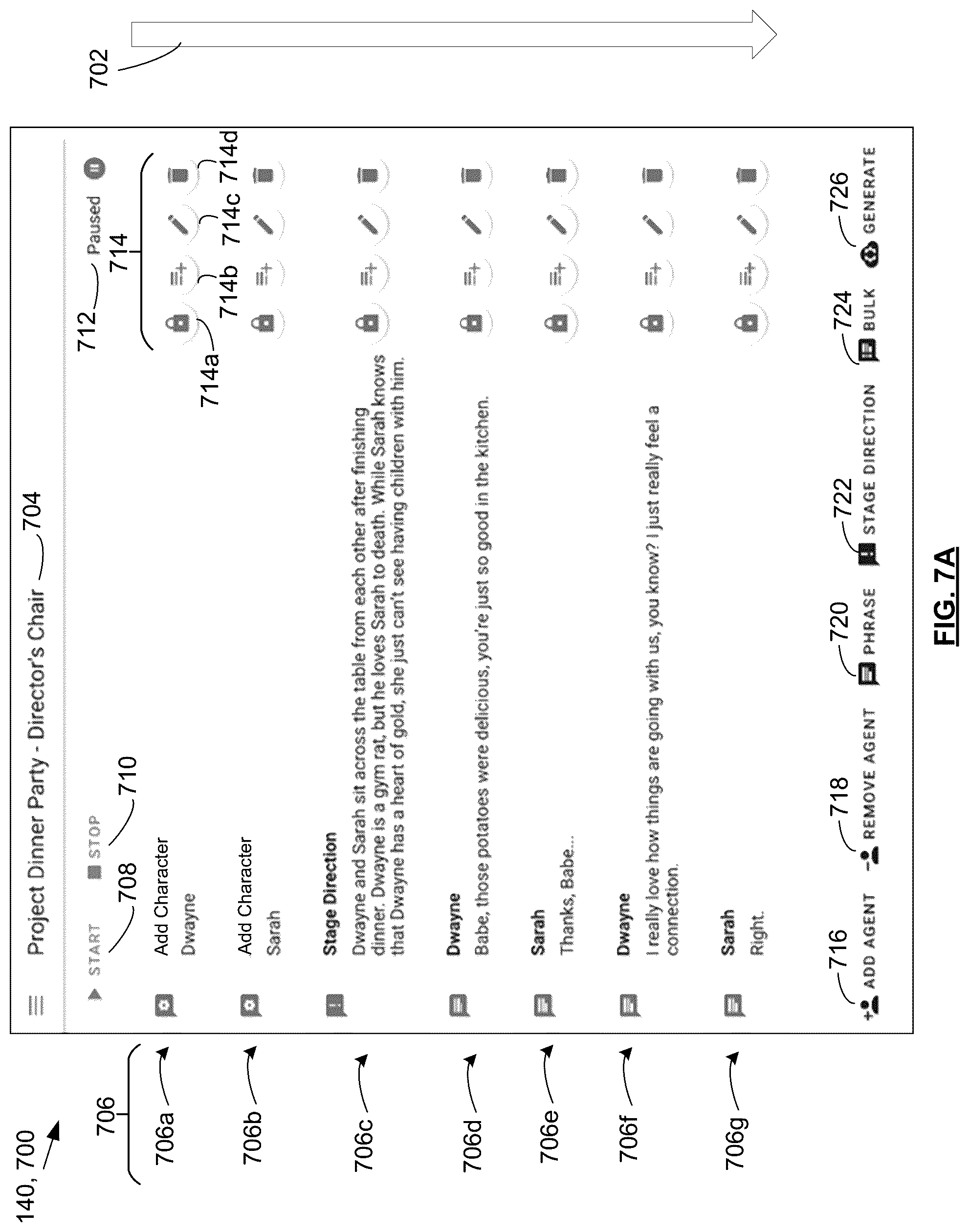 Patent US12314679 Figure 10 – Automated narrative production system and script production method with real-time interactive characters