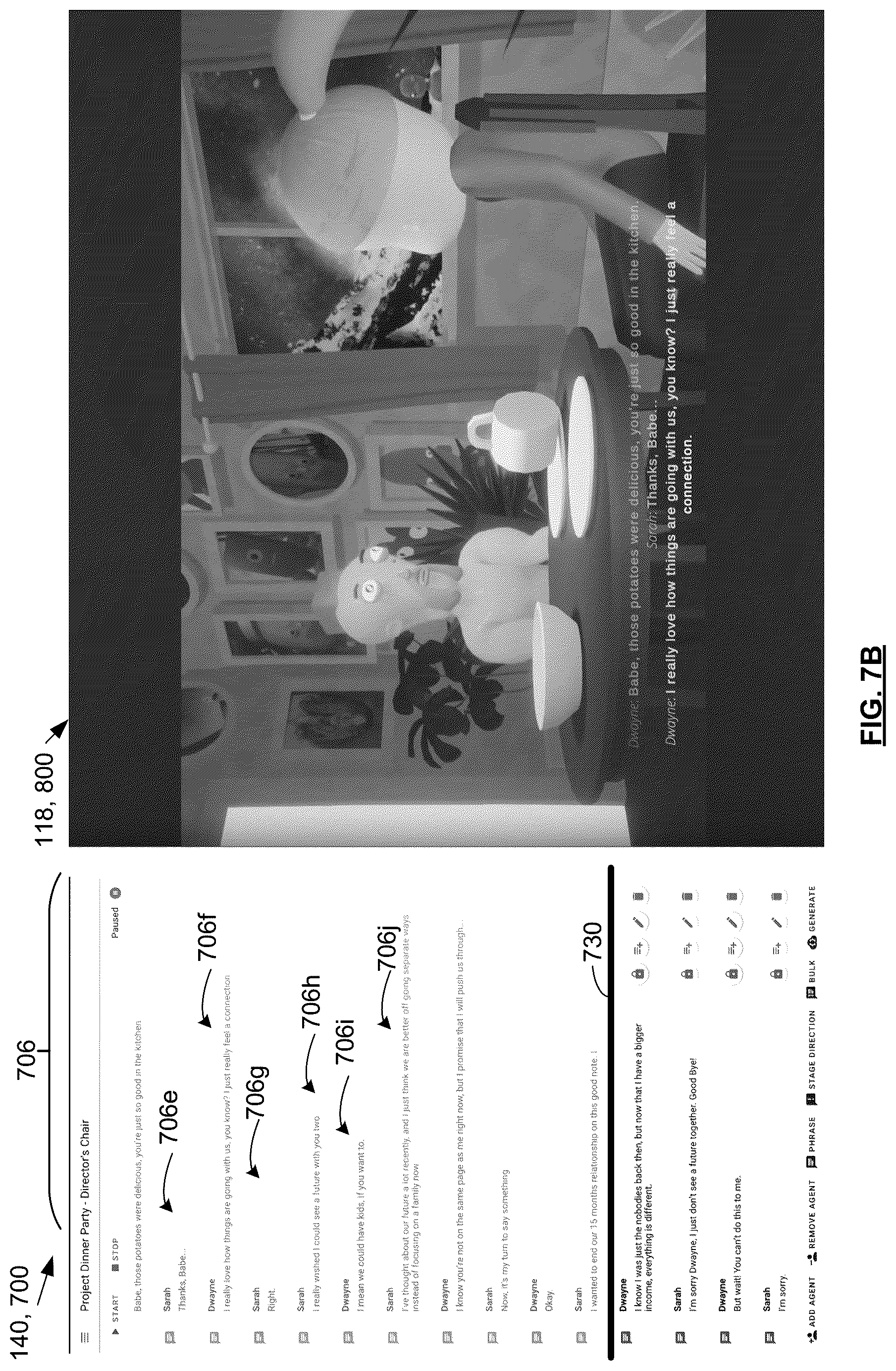 Patent US12314679 Figure 11 – Automated narrative production system and script production method with real-time interactive characters