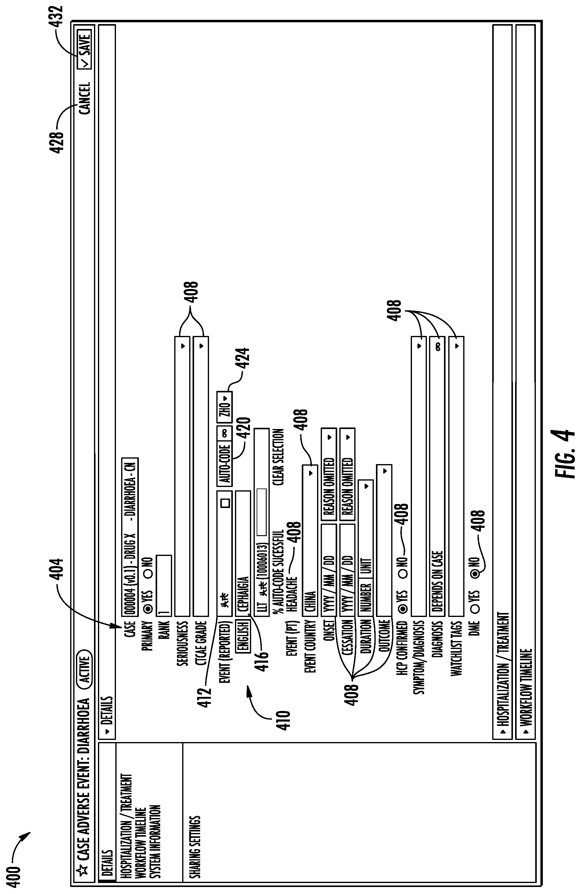 Patent US12314680 Figure 7 – Systems and methods for multilingual data processing and arrangement on a multilingual user interface
