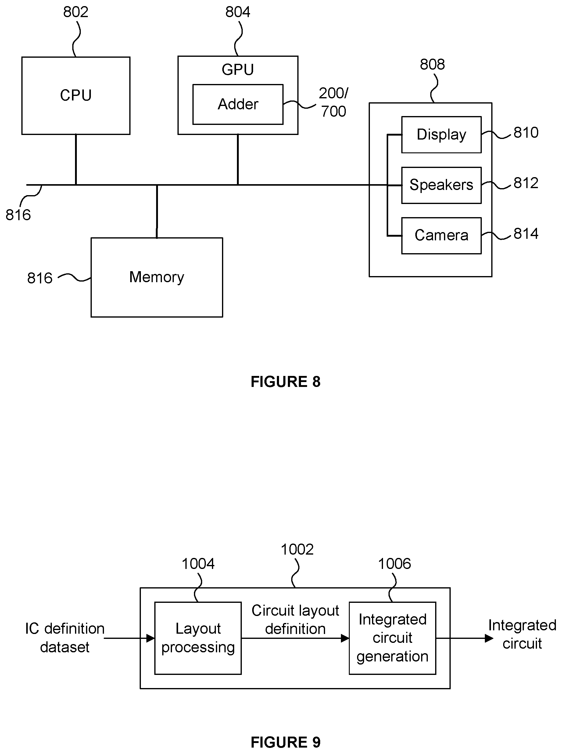 Patent US12314682 Figure 7 – Floating point adder