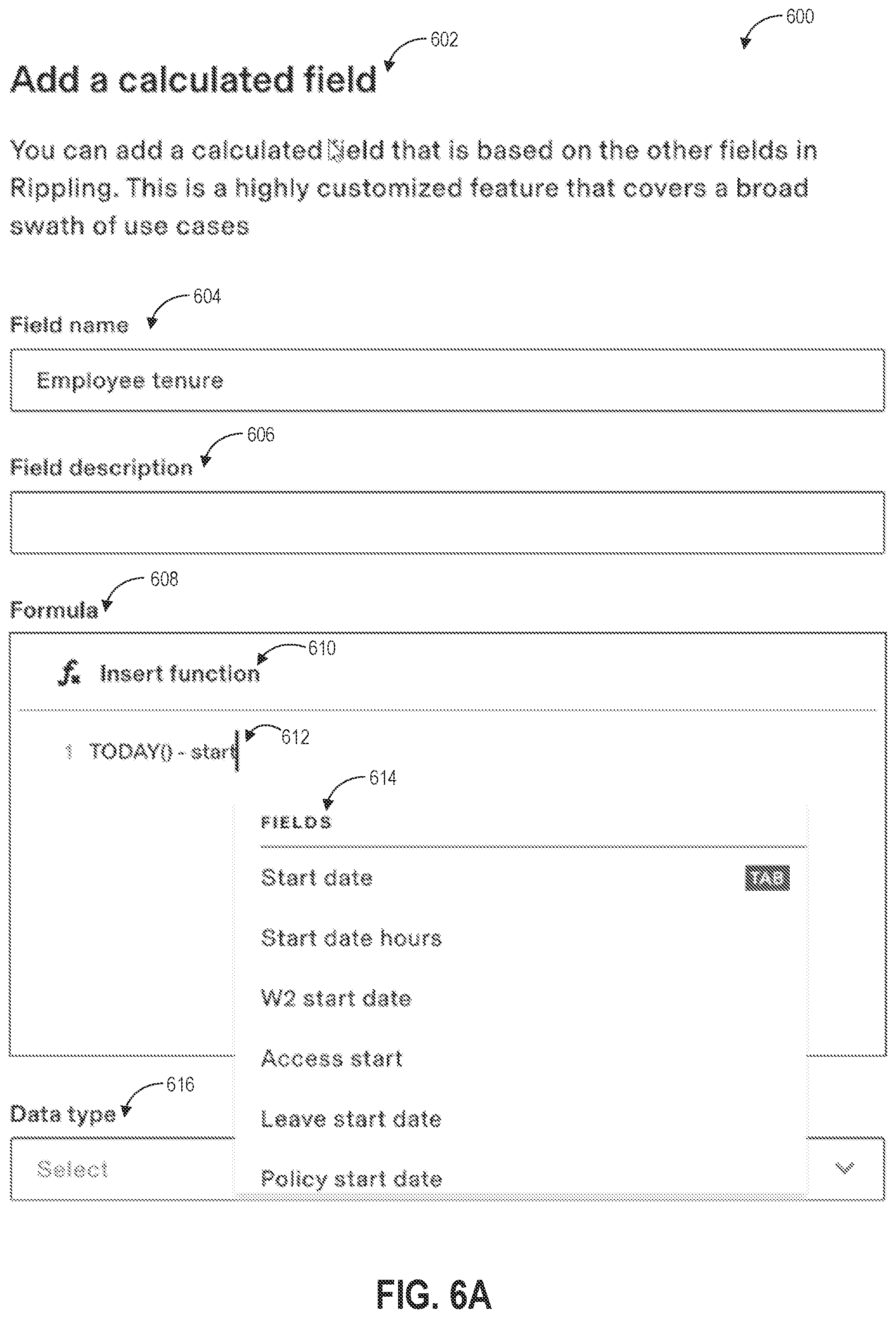 Patent US12314691 Figure 6 – Systems, methods, user interfaces, and development environments for a data manager