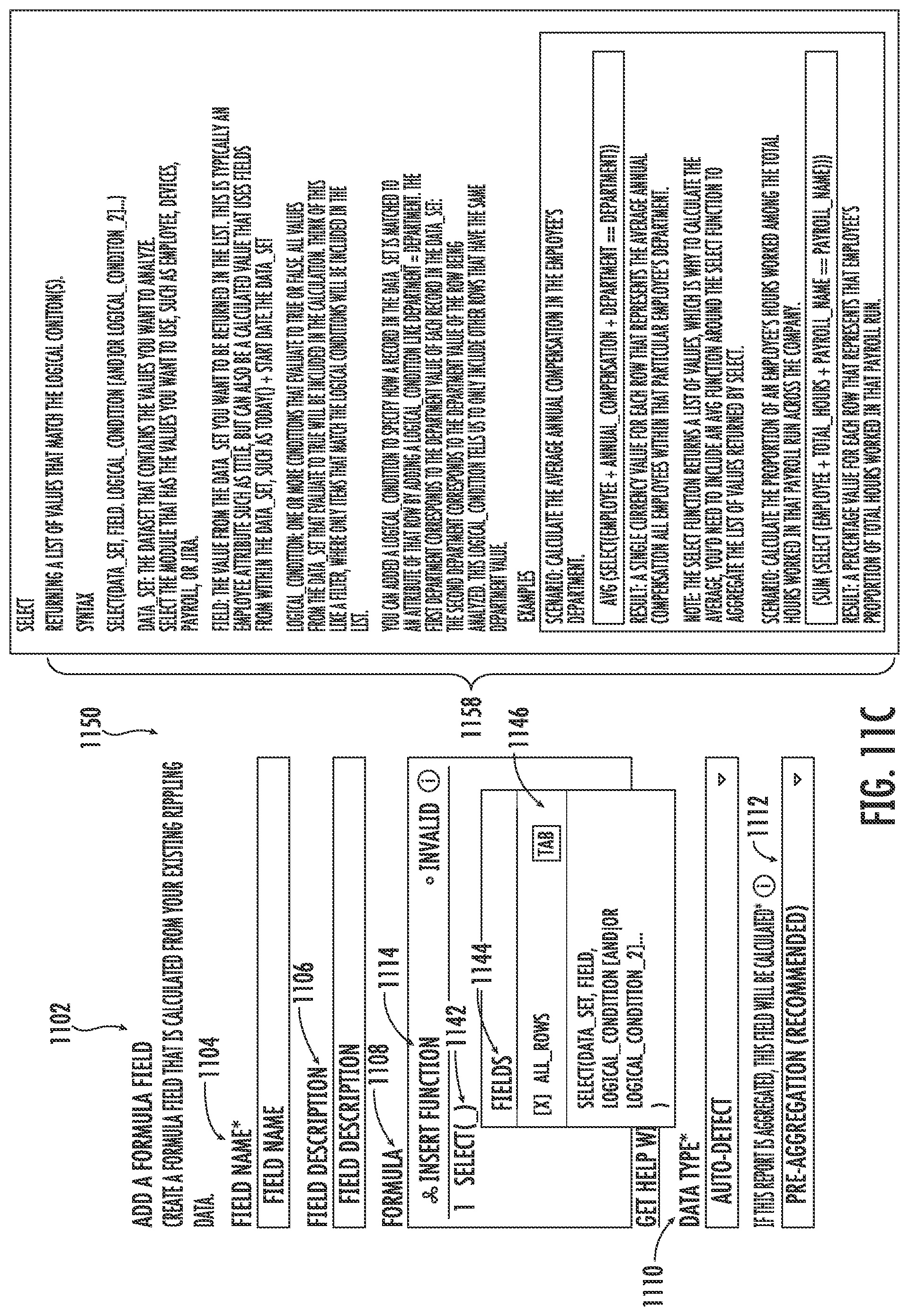 Patent US12314691 Figure 17 – Systems, methods, user interfaces, and development environments for a data manager
