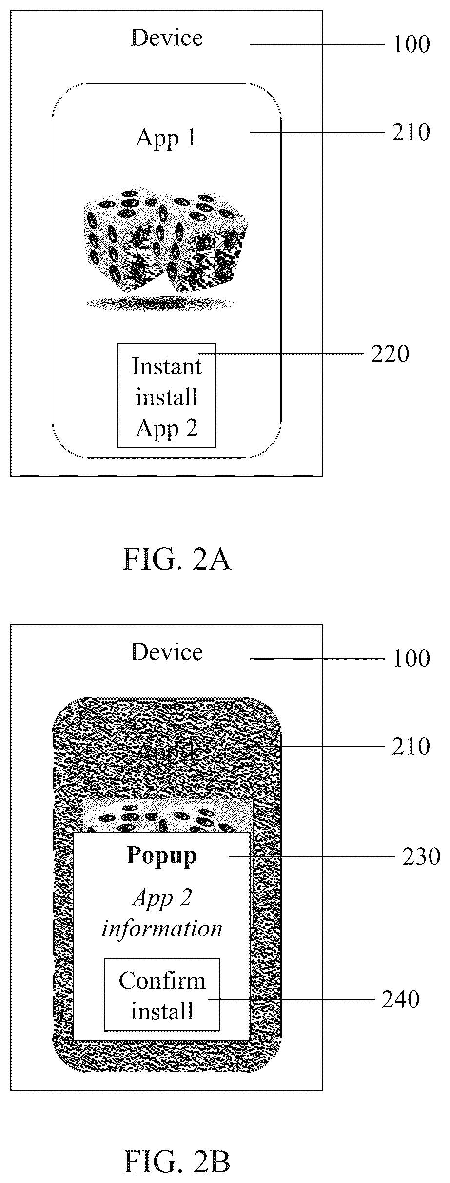 Patent US12314697 Figure 2 – Instant installation of apps
