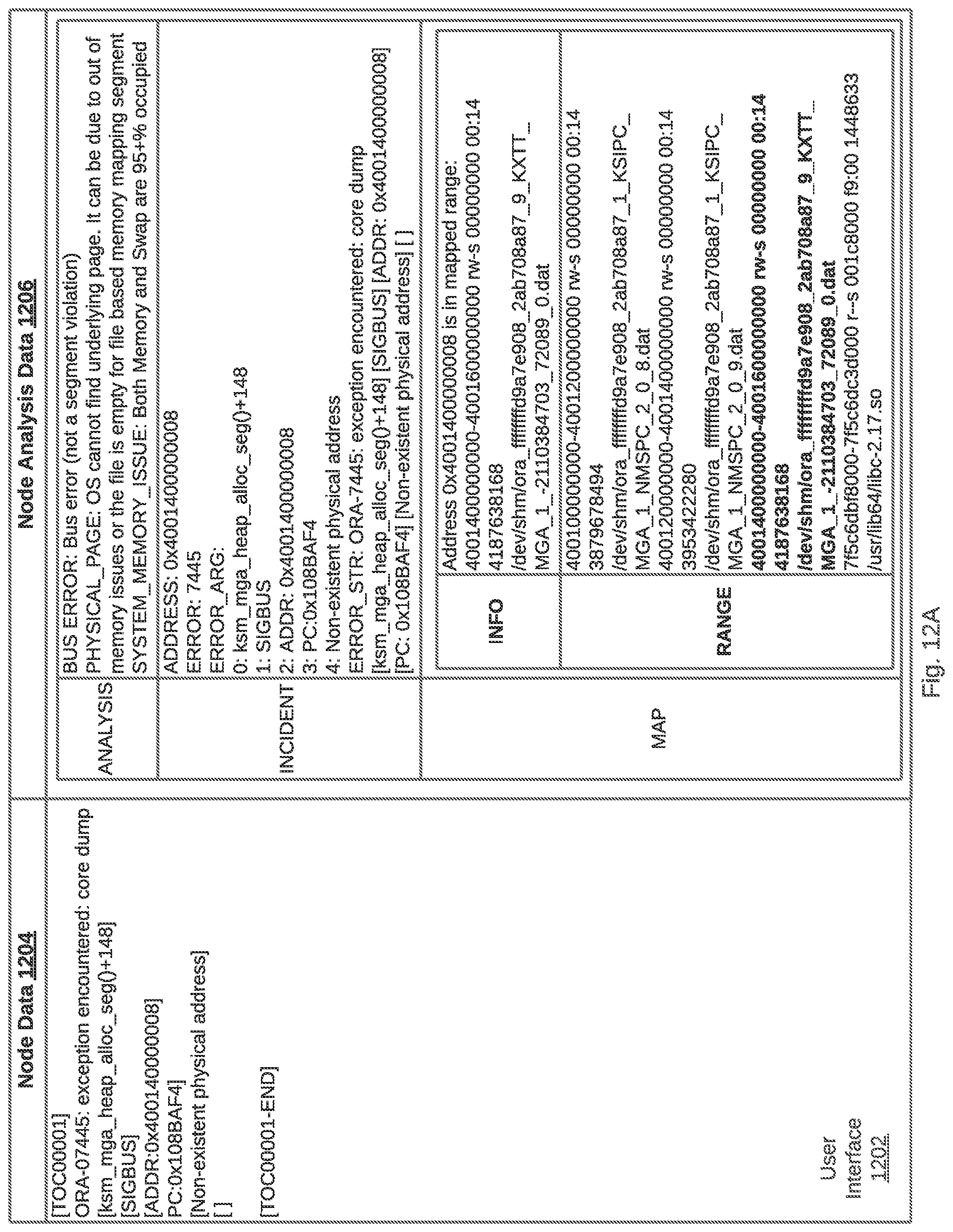 Patent US12314736 Figure 12 – Generating log timeline data structures based on the hierarchical data structure