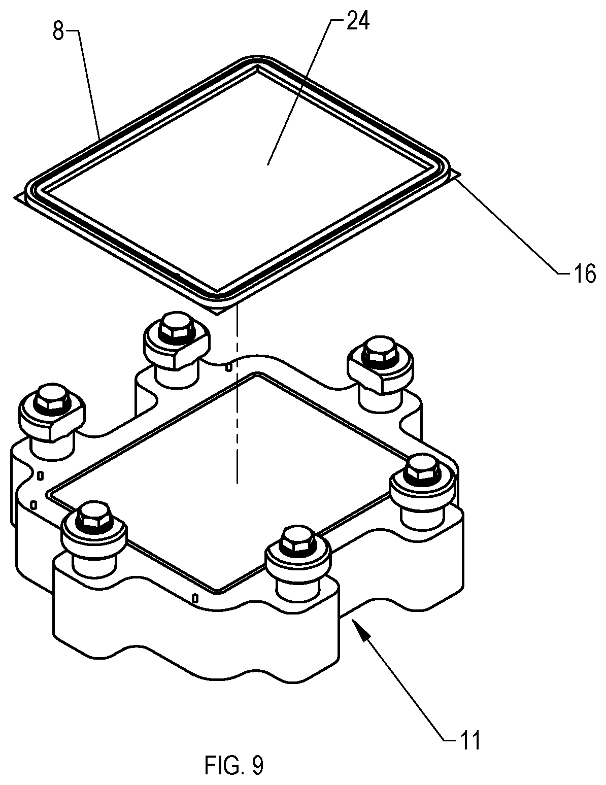 Patent US12314791 Figure 8 – Method for making advanced metal cores for metal cards