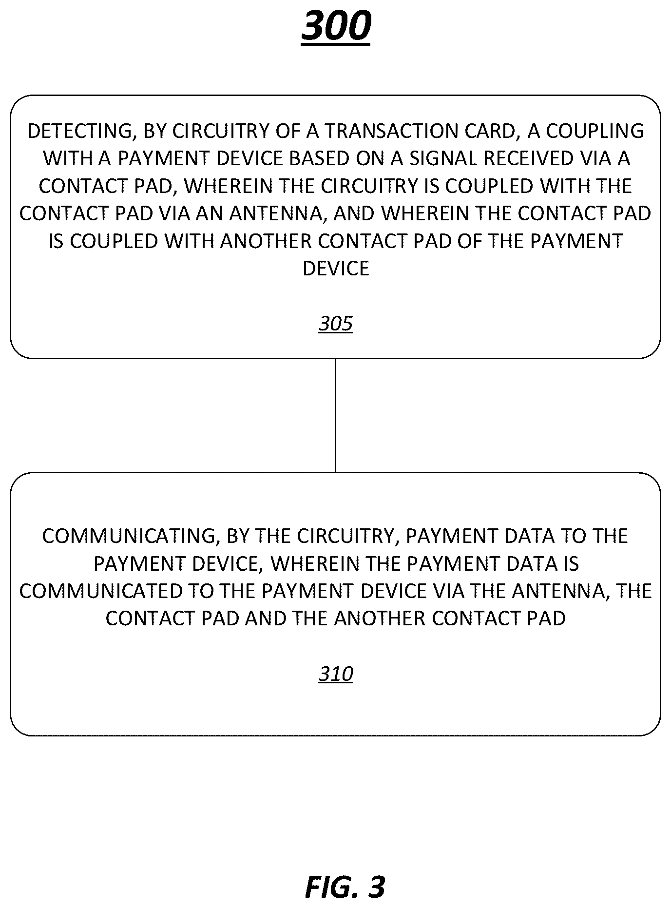 Patent US12314792 Figure 8 – Orientationless chip layout for a transaction card