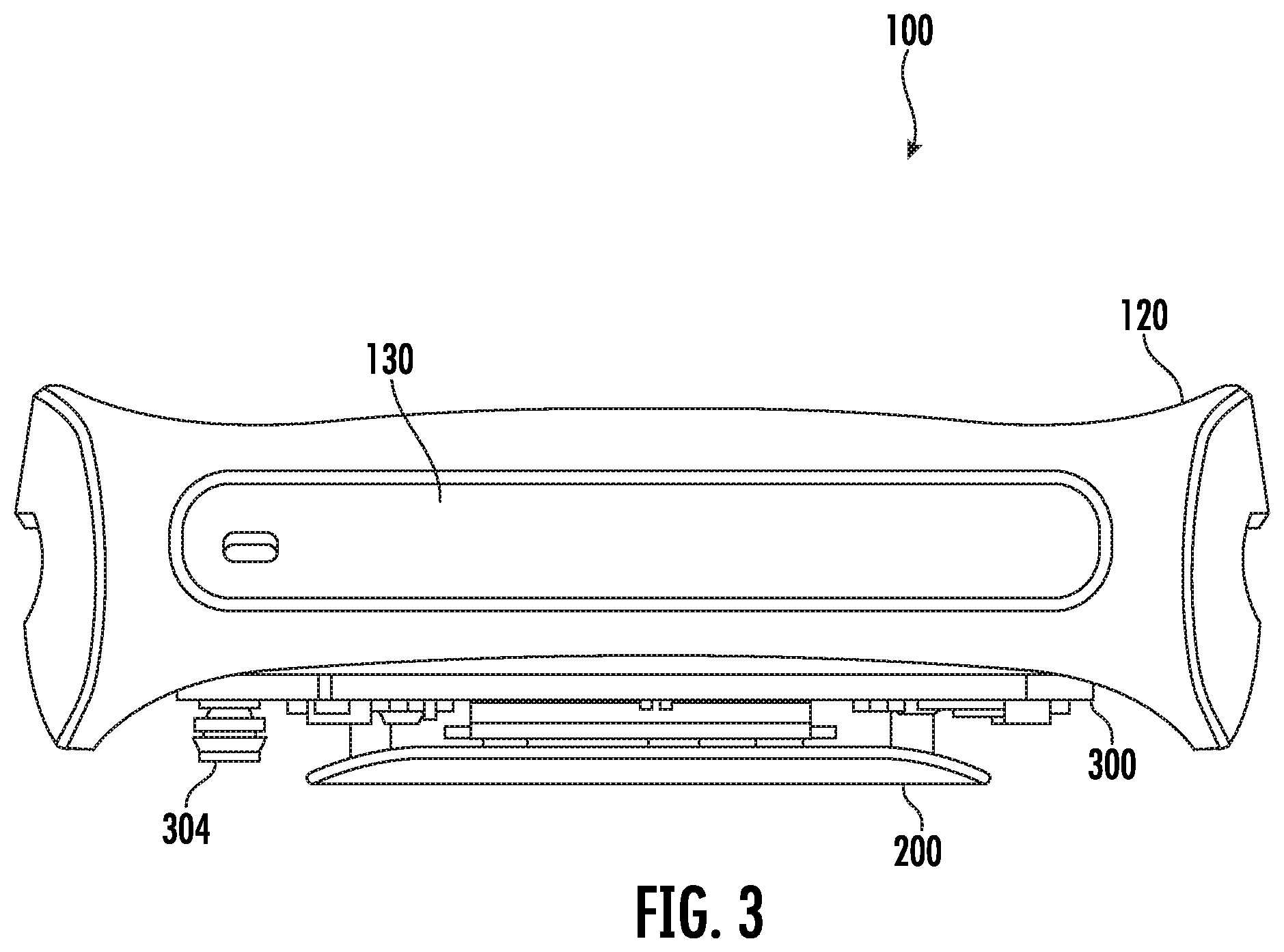 Patent US12314795 Figure 3 – Conductive ink-based parasitic element for a device antenna
