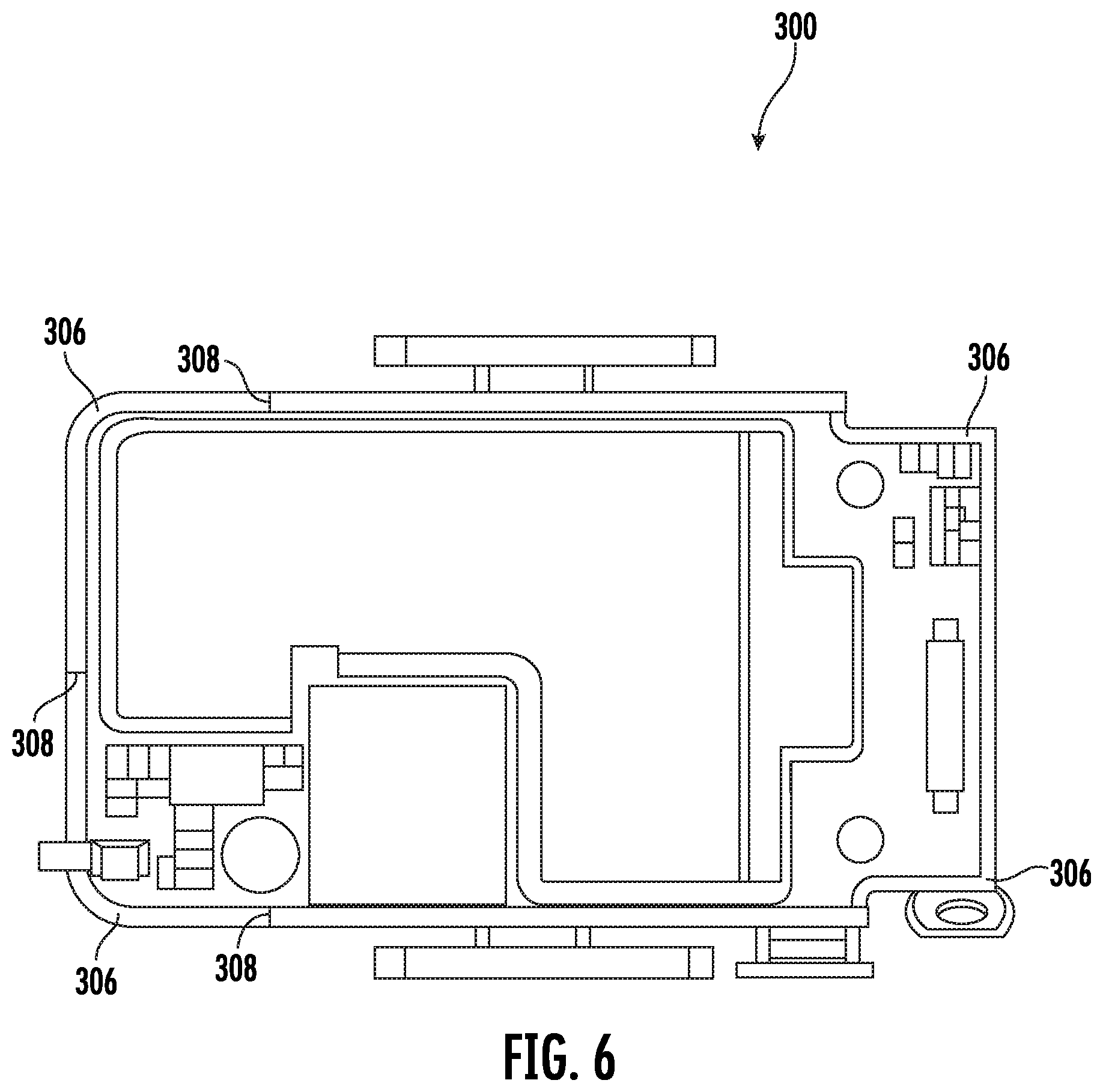 Patent US12314795 Figure 6 – Conductive ink-based parasitic element for a device antenna