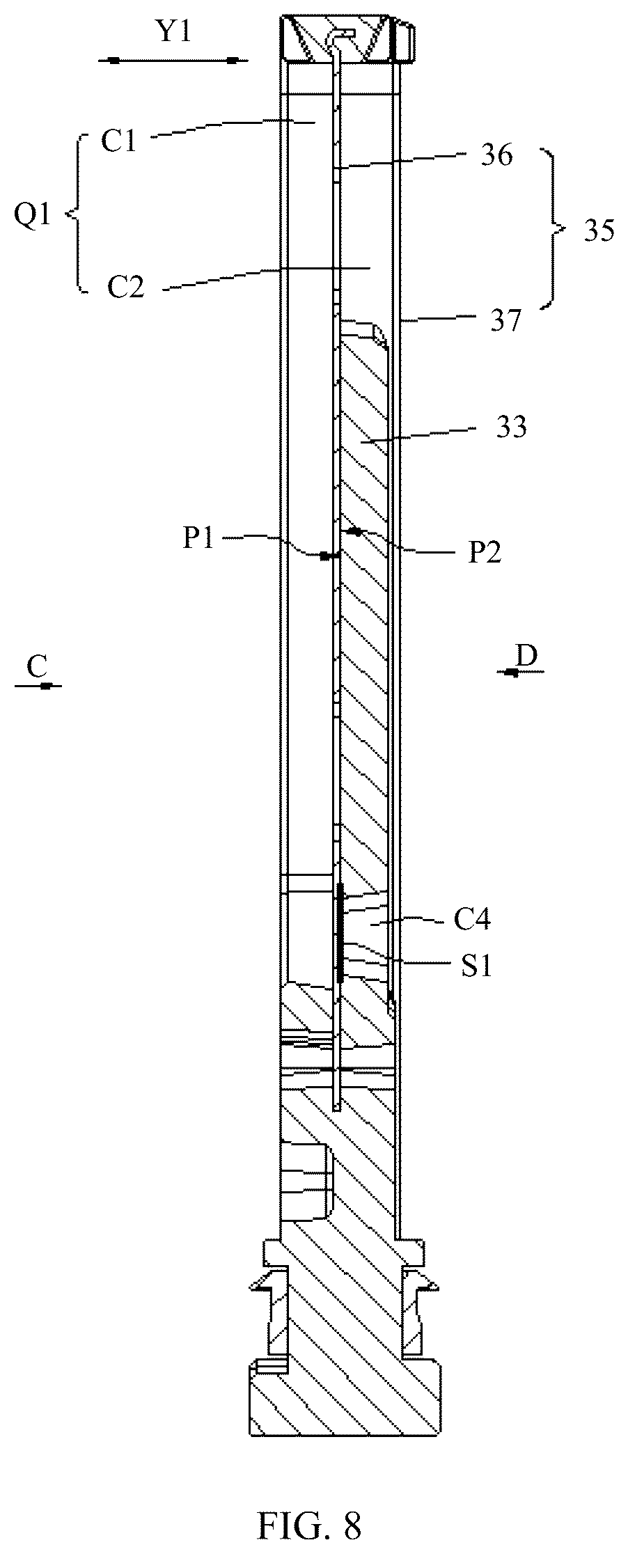 Patent US12314797 Figure 8 – Single-card holder, electronic device, and card holder recognition method