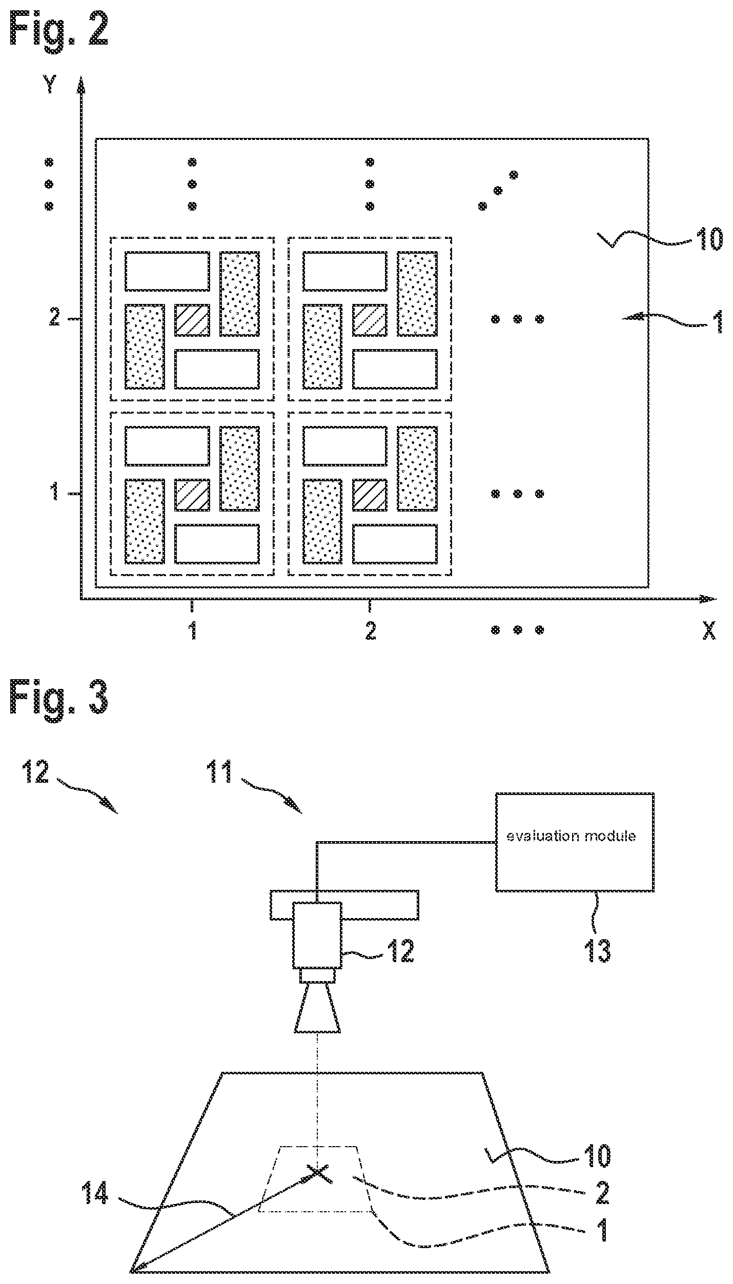Patent US12314812 Figure 2 – Two-dimensional code arrangement, position determination device, and method for position determination