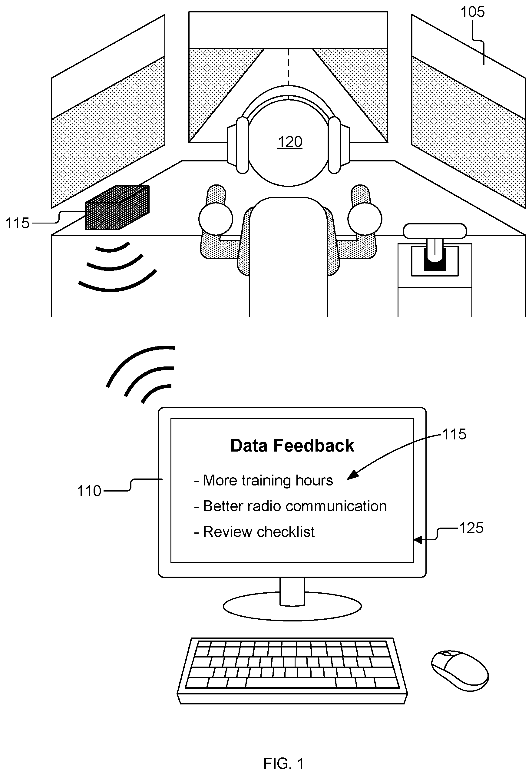 Patent US12314823 Figure 1 – Systems and methods for facilitating data interpretation