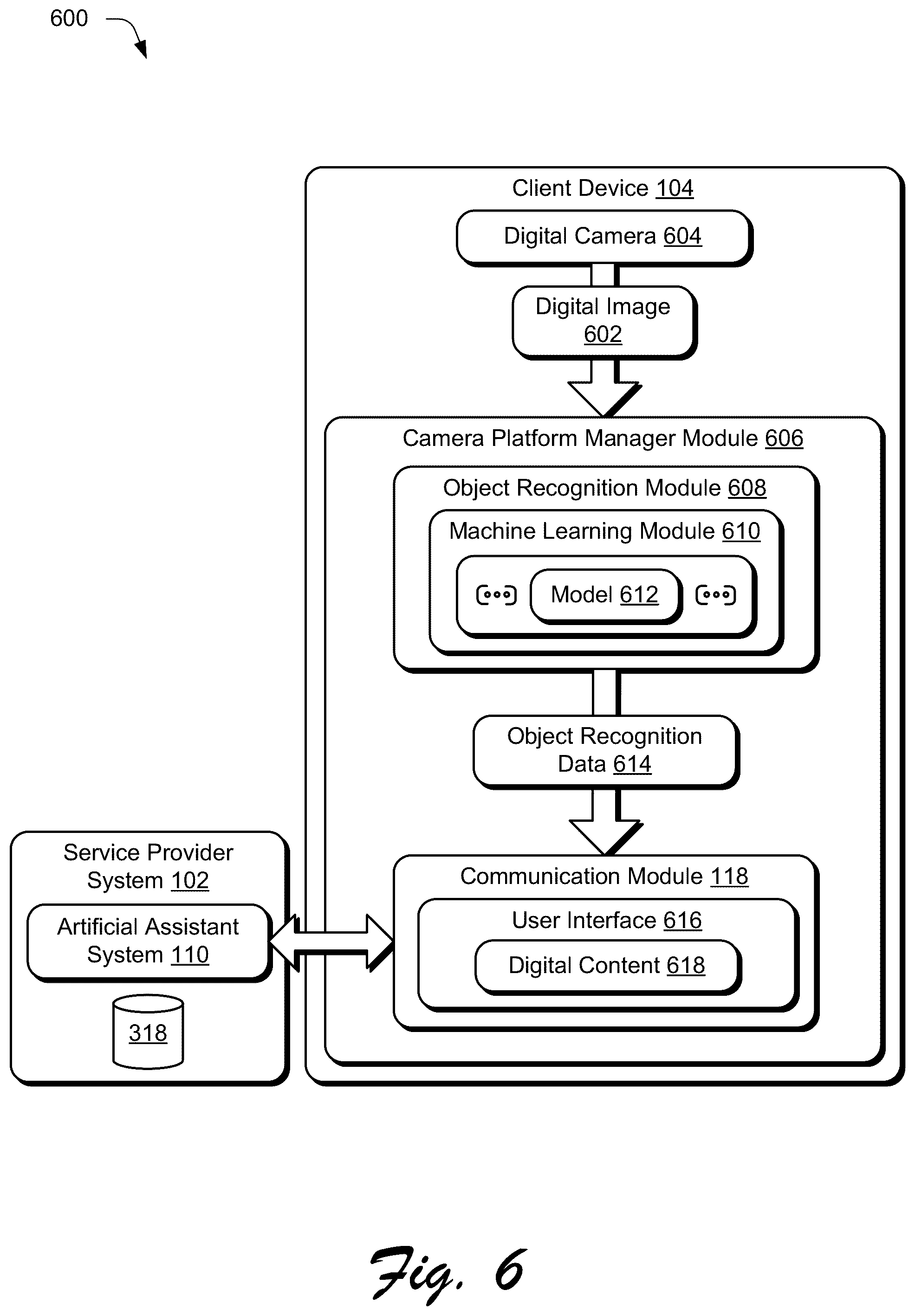 Patent US12314830 Figure 6 – Aspect pre-selection using machine learning