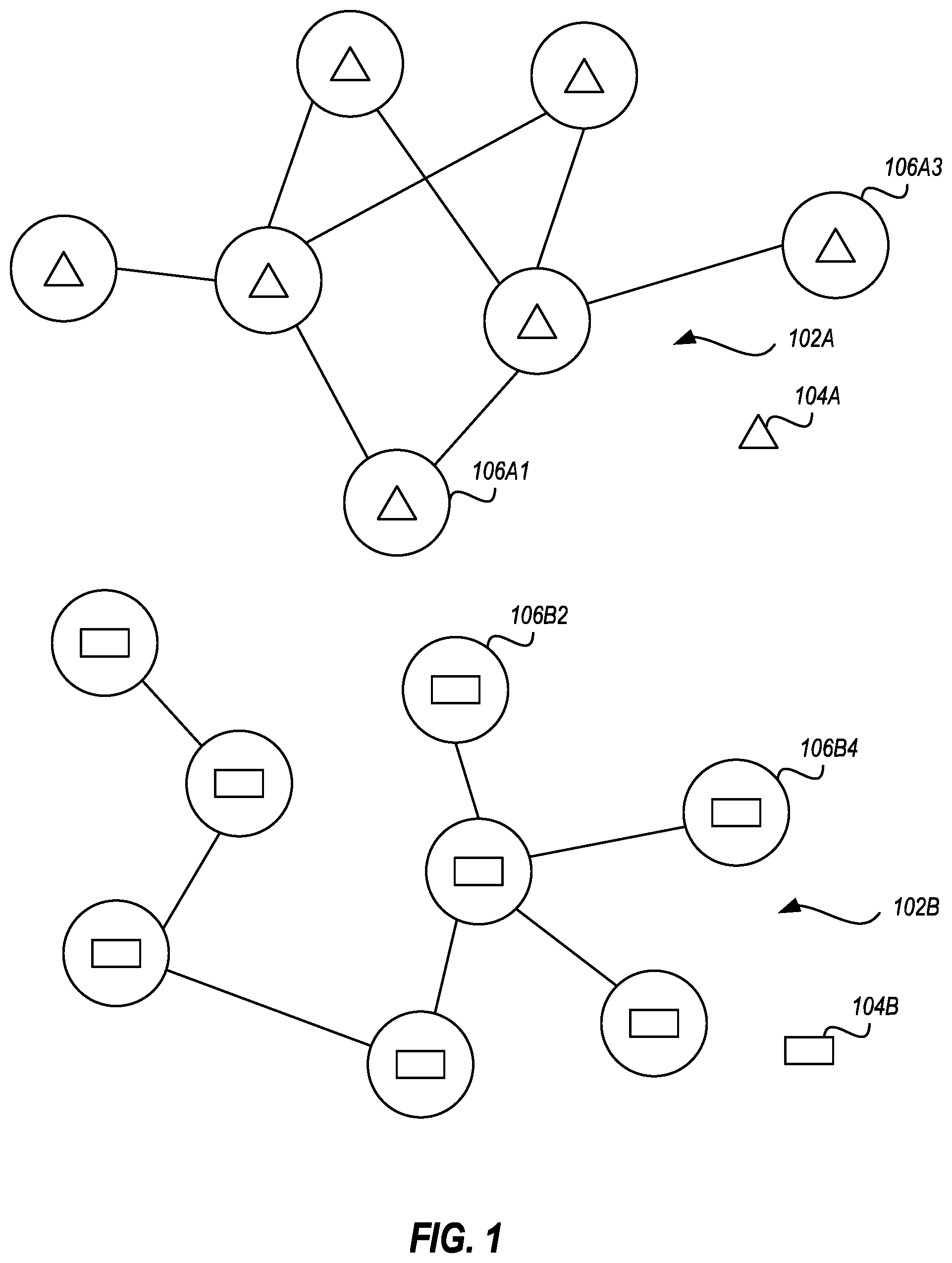 Patent US12314835 Figure 1 – Graph neural network for signal processing