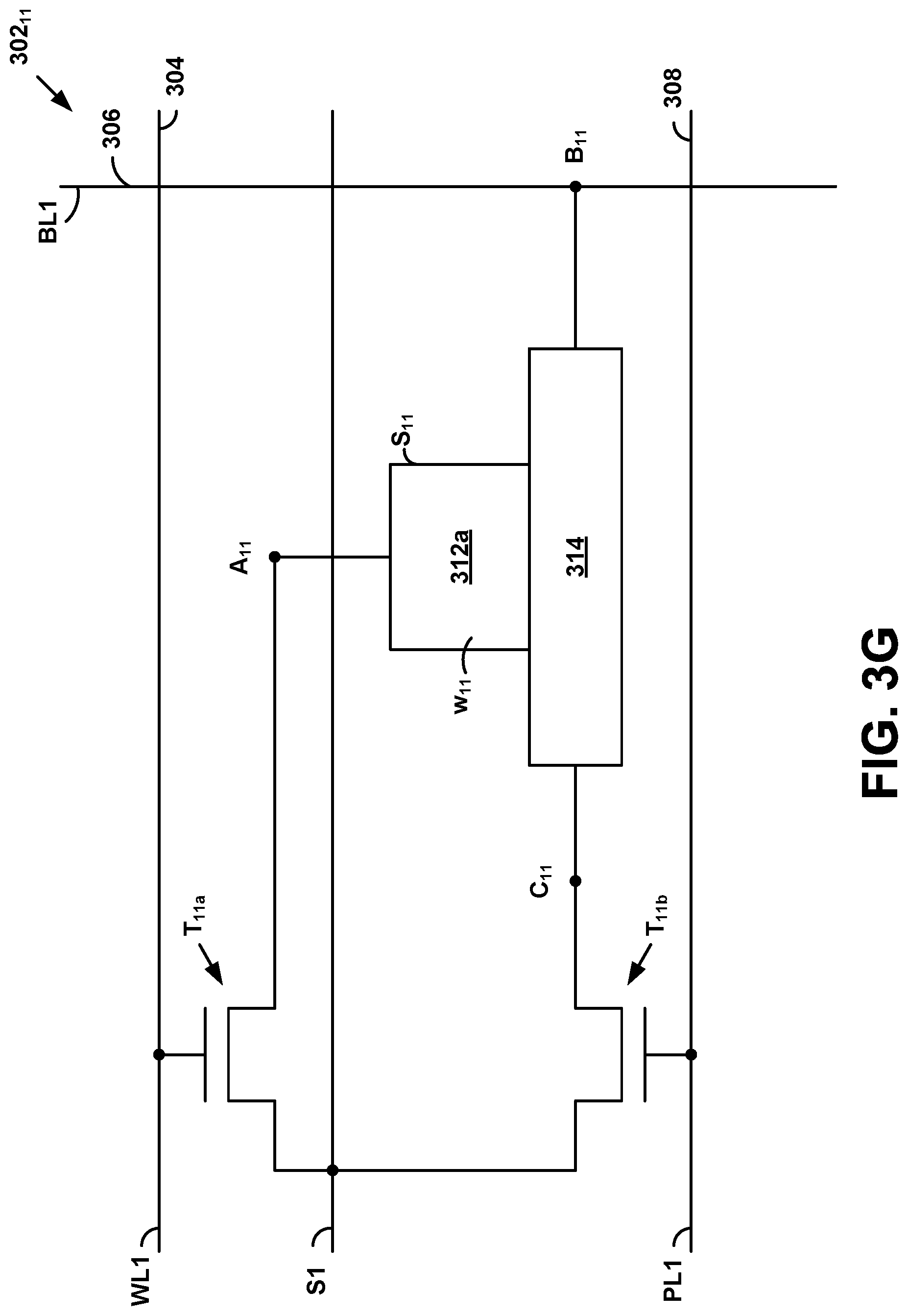 Patent US12314842 Figure 11 – Matrix-vector multiplication using SOT-based non-volatile memory cells