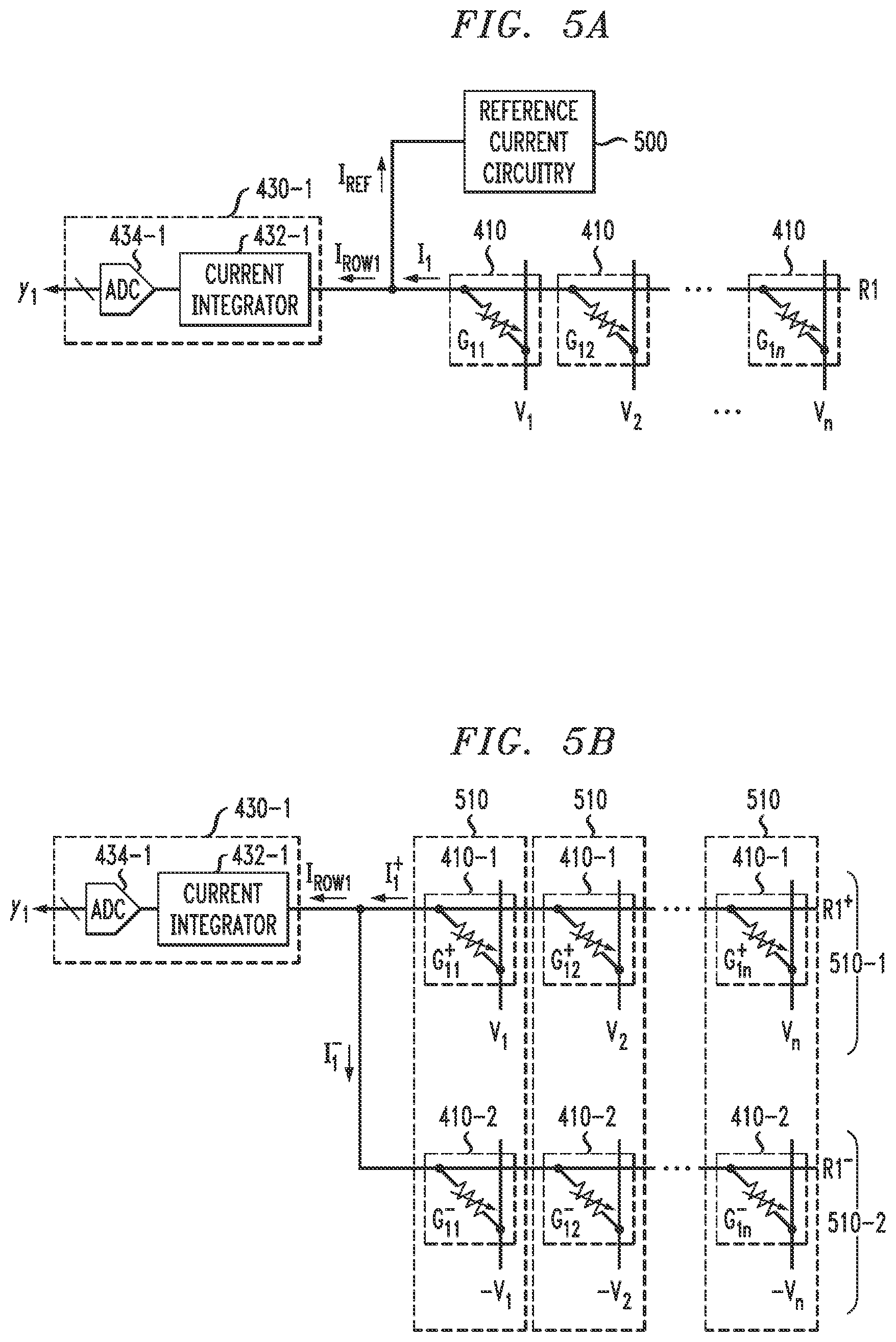 Patent US12314844 Figure 5 – Extraction of weight values in resistive processing unit array