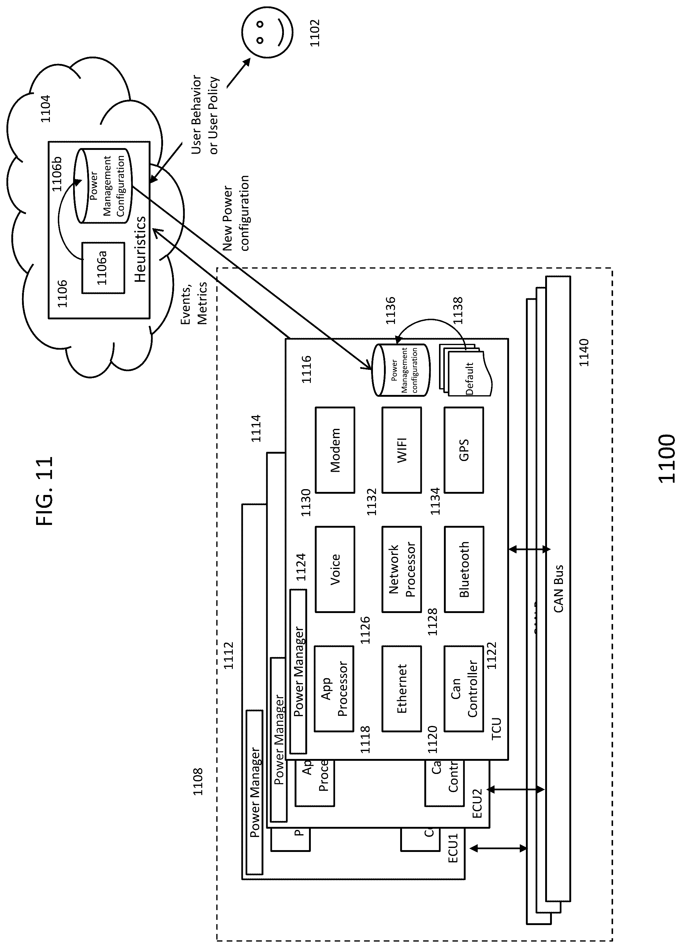 Patent US12314872 Figure 11 – Method and system for optimizing execution of user commands in relation to power management