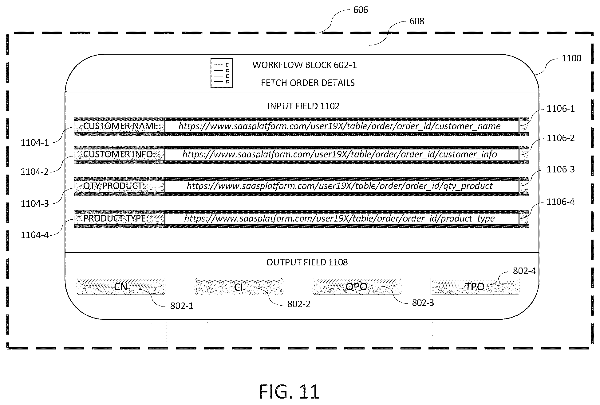 Patent US12314882 Figure 13 – Digital processing systems and methods for managing workflows