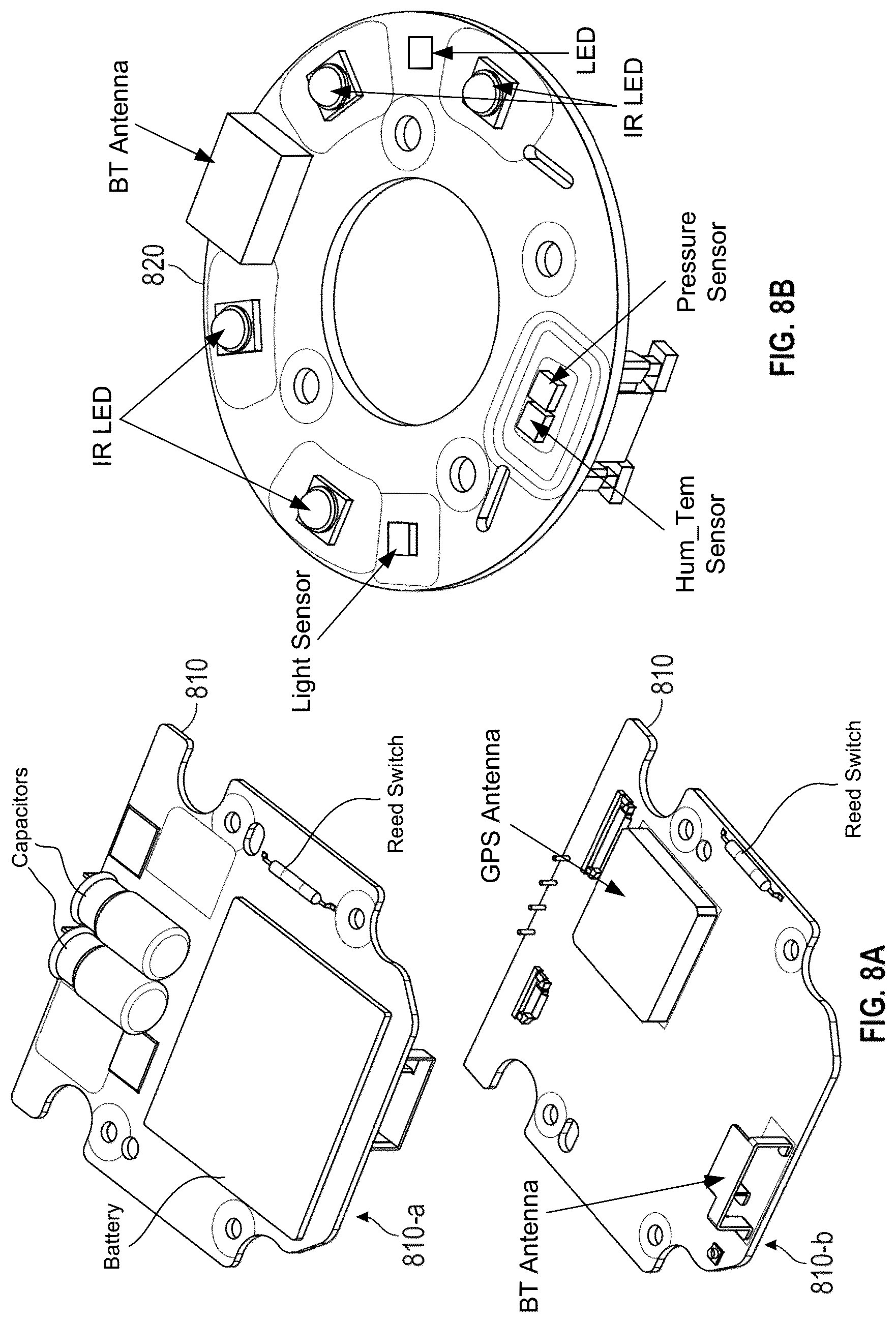 Patent US12314887 Figure 8 – Cargo sensors, cargo-sensing units, cargo-sensing systems, and methods of using the same