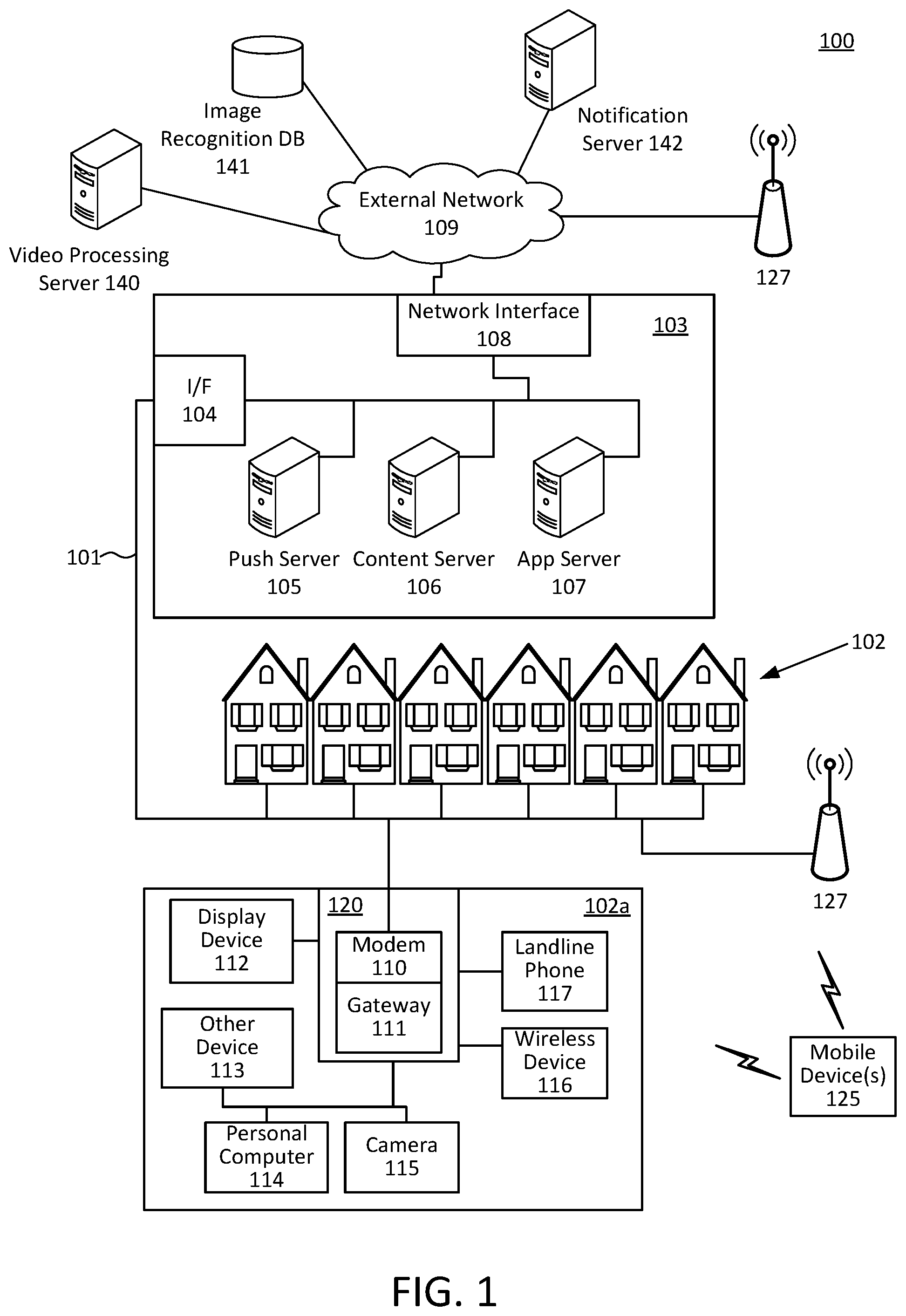 Patent US12314889 Figure 1 – Delivery event detection systems and methods