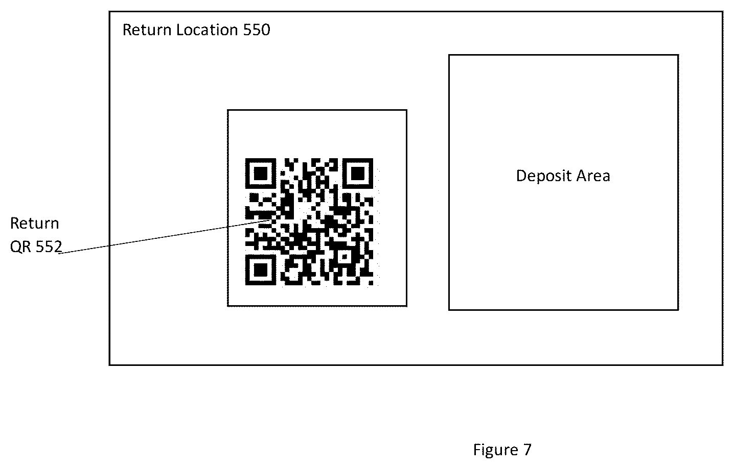 Patent US12314894 Figure 7 – System and method for tracking of reusable item