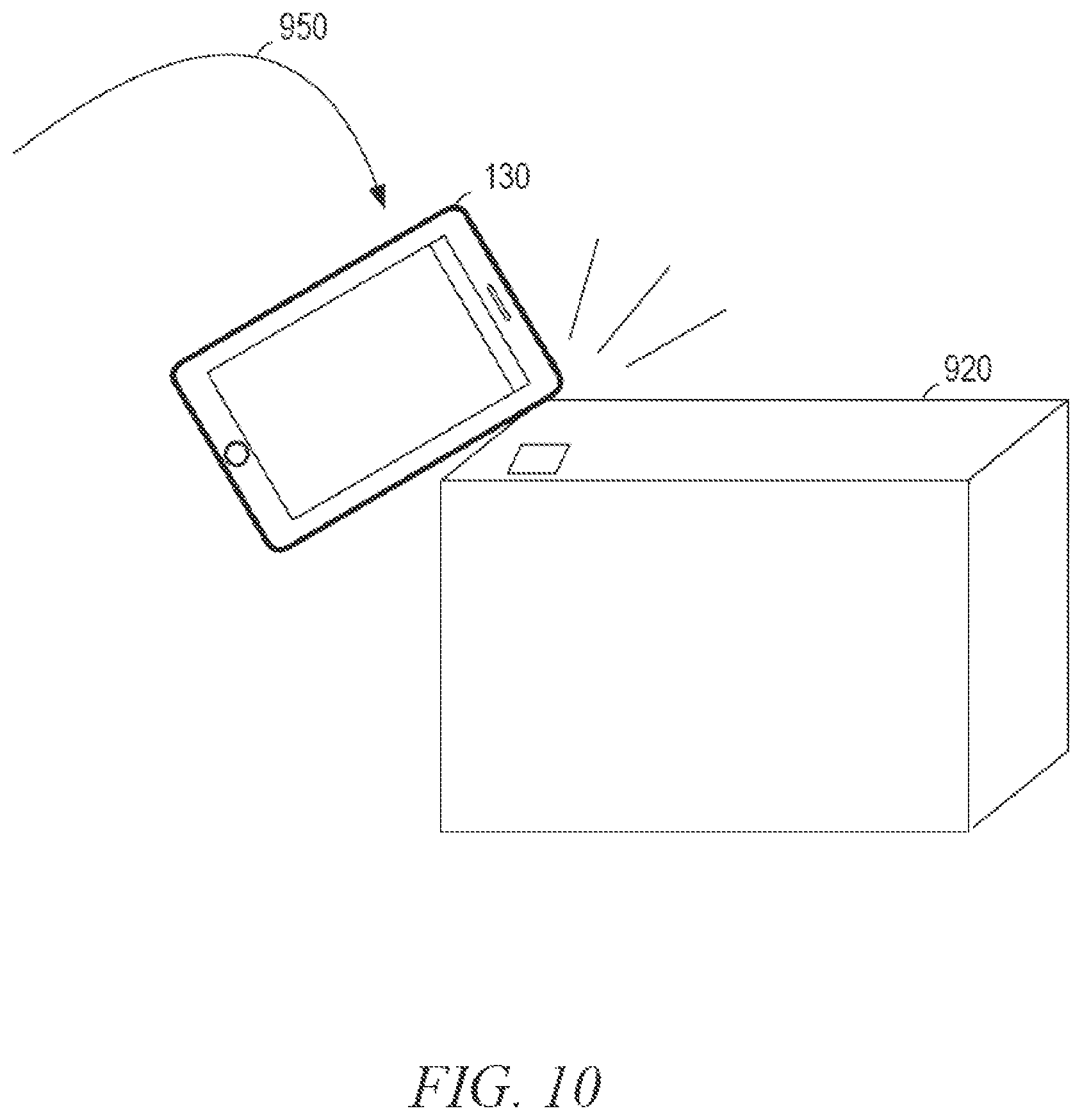 Patent US12314895 Figure 10 – Container touch-pairing device
