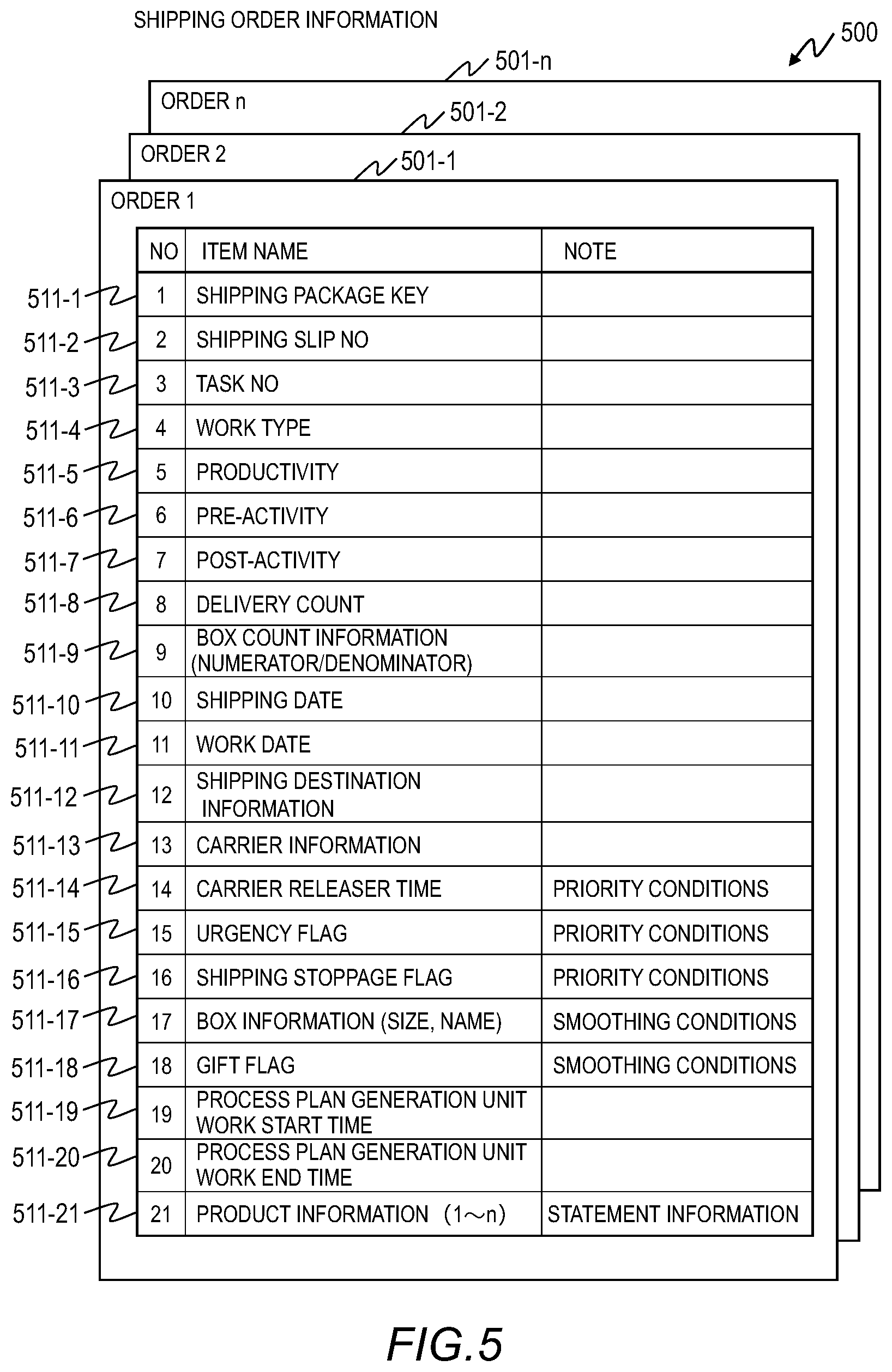 Patent US12314898 Figure 4 – Work planning system and work planning method