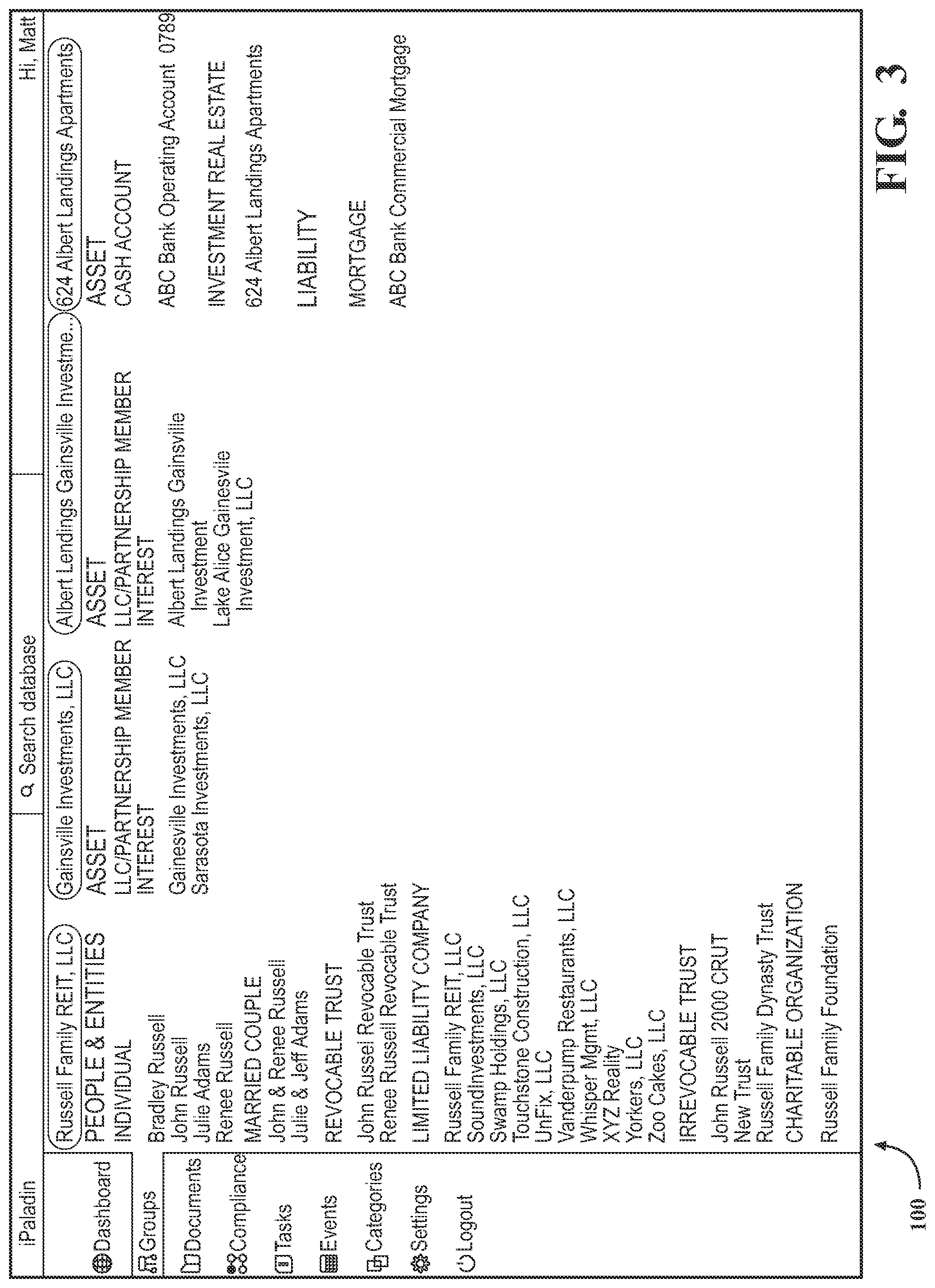 Patent US12314903 Figure 3 – Data processing system and method for managing enterprise information