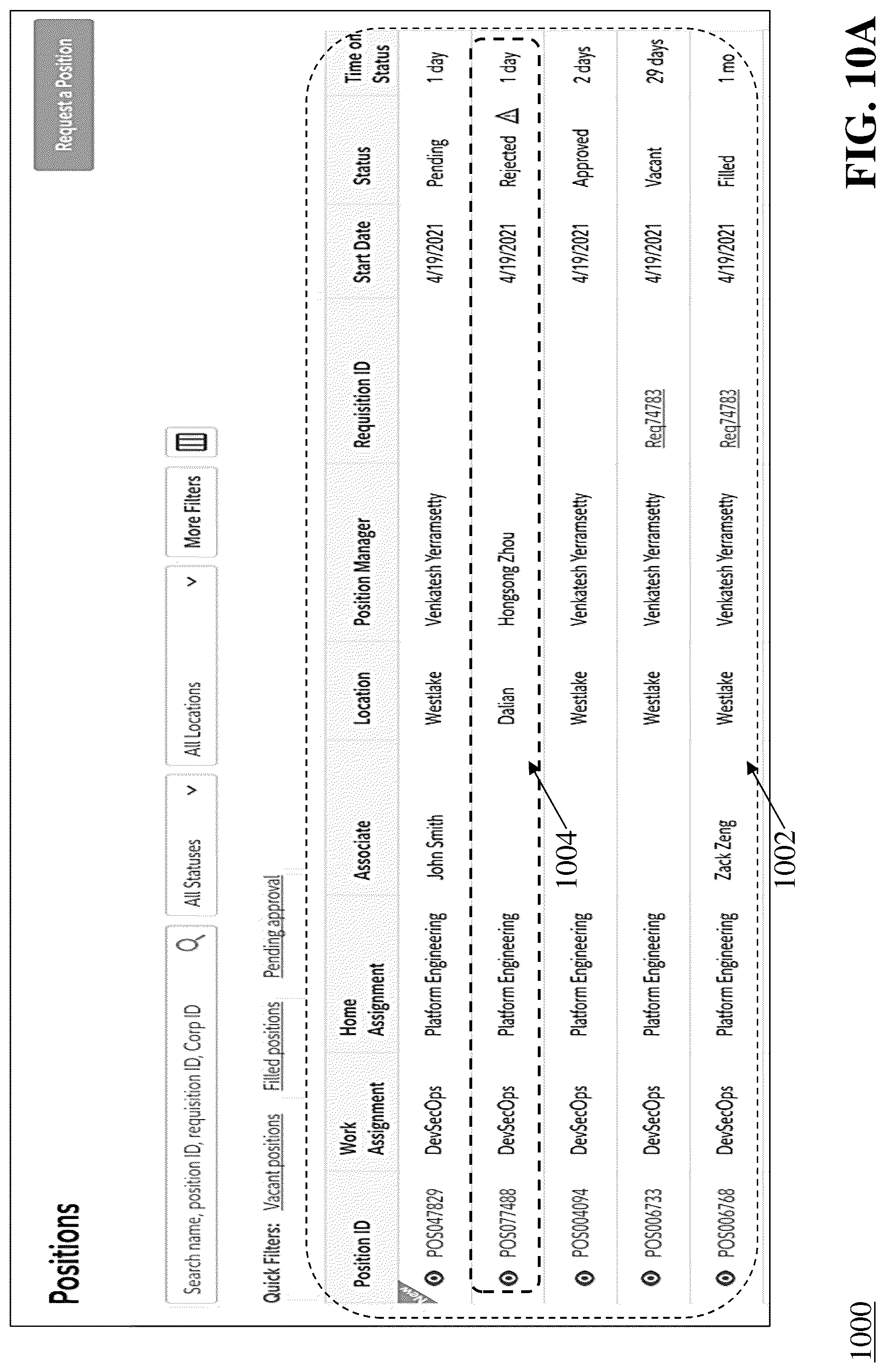 Patent US12314906 Figure 14 – Workforce management in an agile development environment