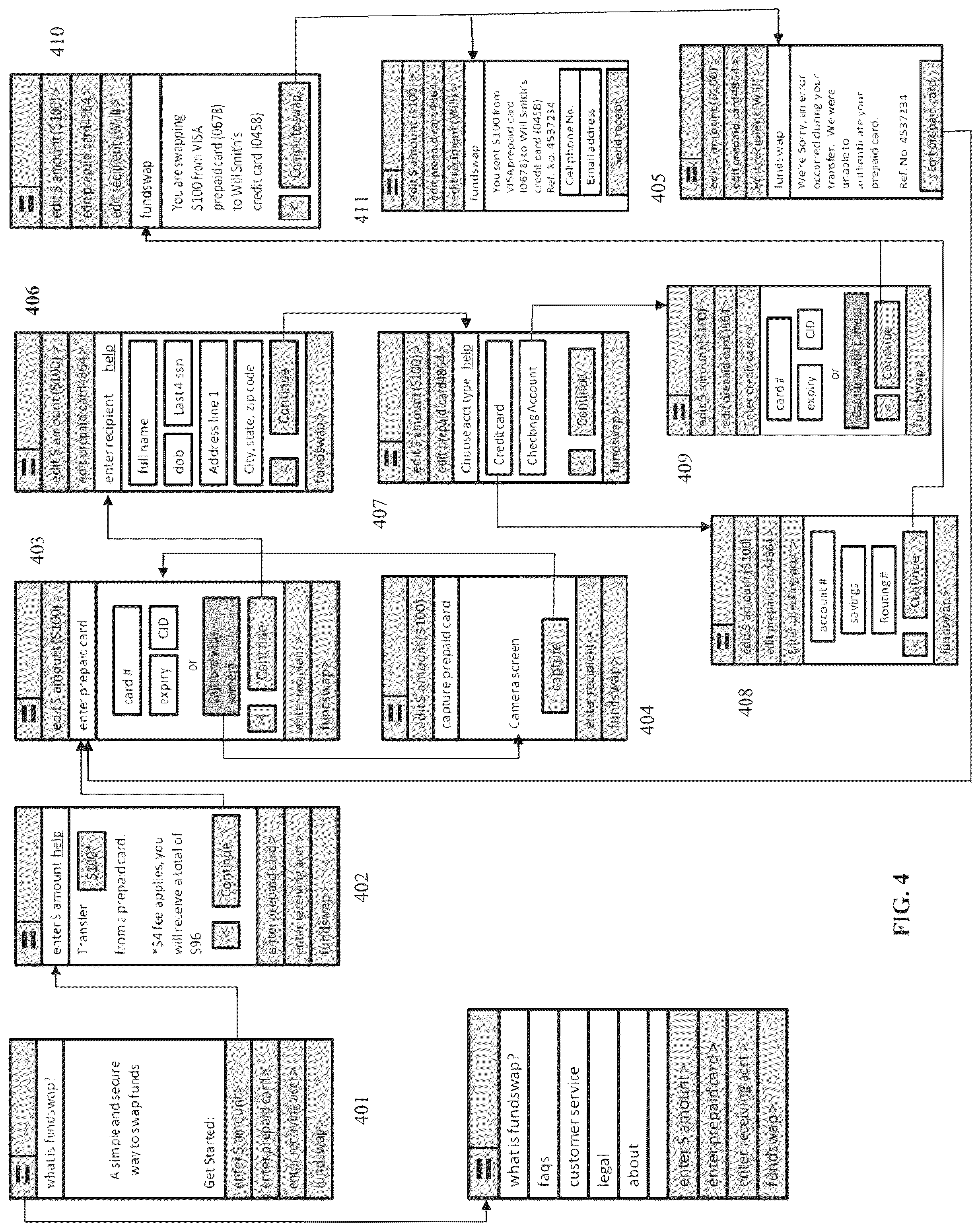 Patent US12314911 Figure 9 – Automatic generating and dynamic selecting of transaction elements regarding a gift card