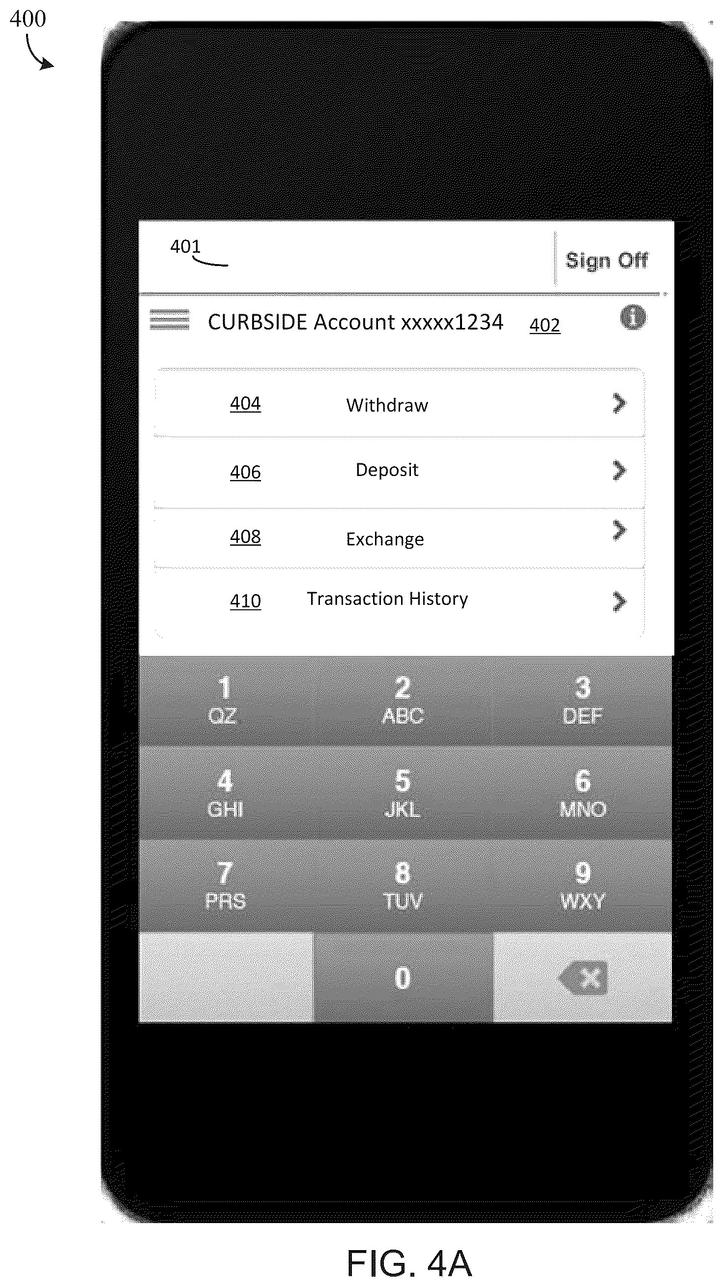 Patent US12314914 Figure 4 – Systems and methods for completing transactions via curbside service