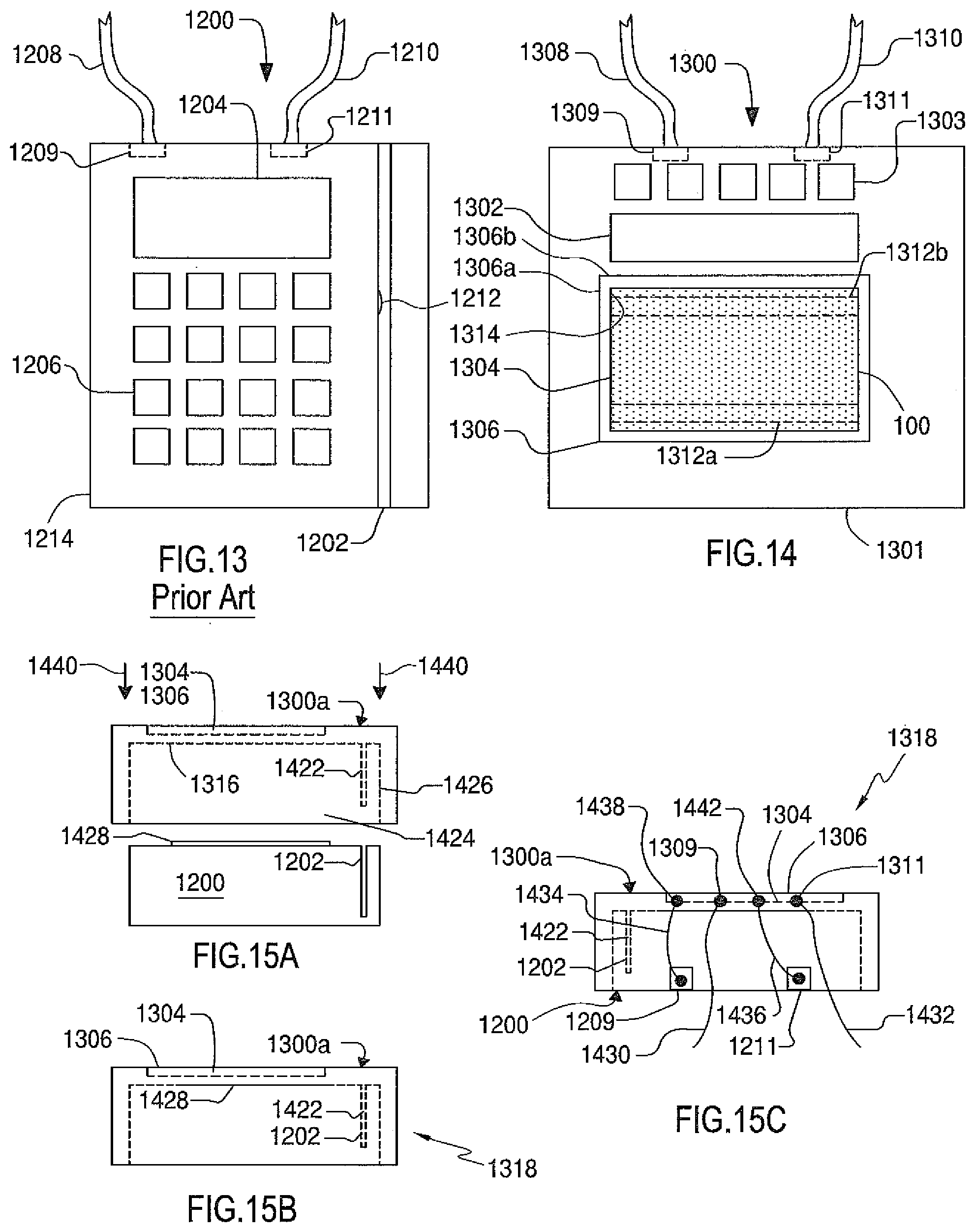Patent US12314915 Figure 15 – Communication device to sense one or more biometric characteristics of a user