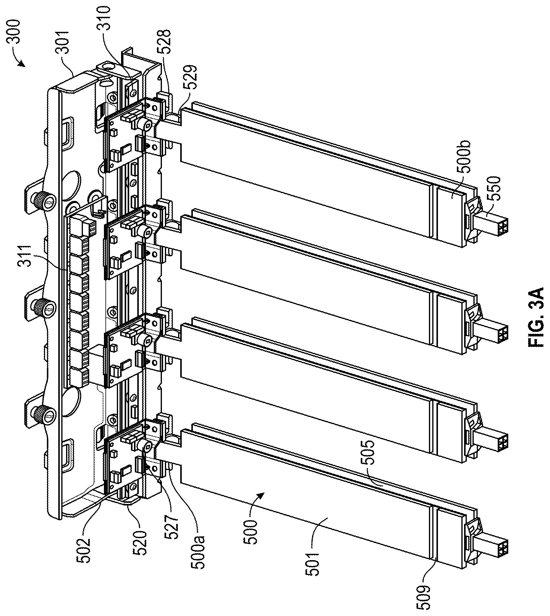 Patent US12314917 Figure 5 – Cantilevered weight sensitive shelf, rail, and mounting system