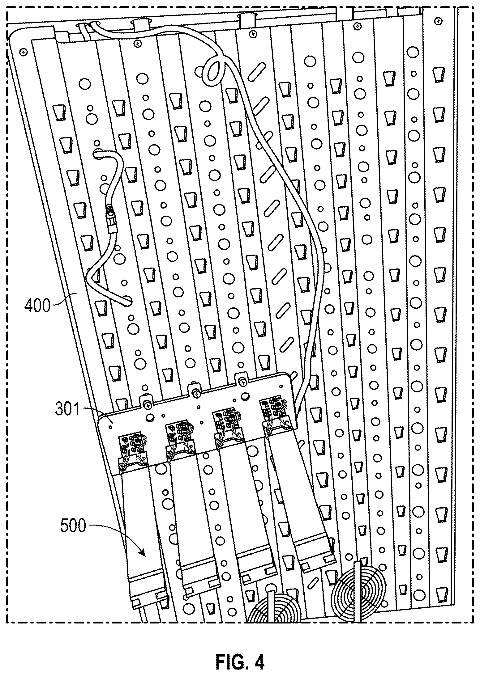 Patent US12314917 Figure 8 – Cantilevered weight sensitive shelf, rail, and mounting system