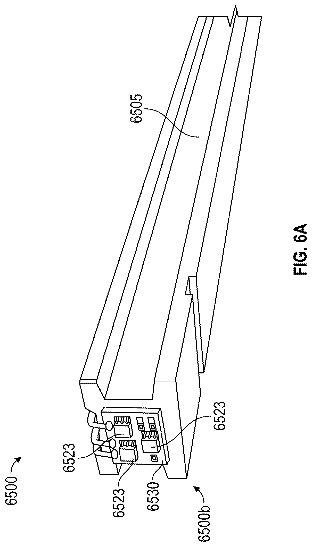Patent US12314917 Figure 12 – Cantilevered weight sensitive shelf, rail, and mounting system