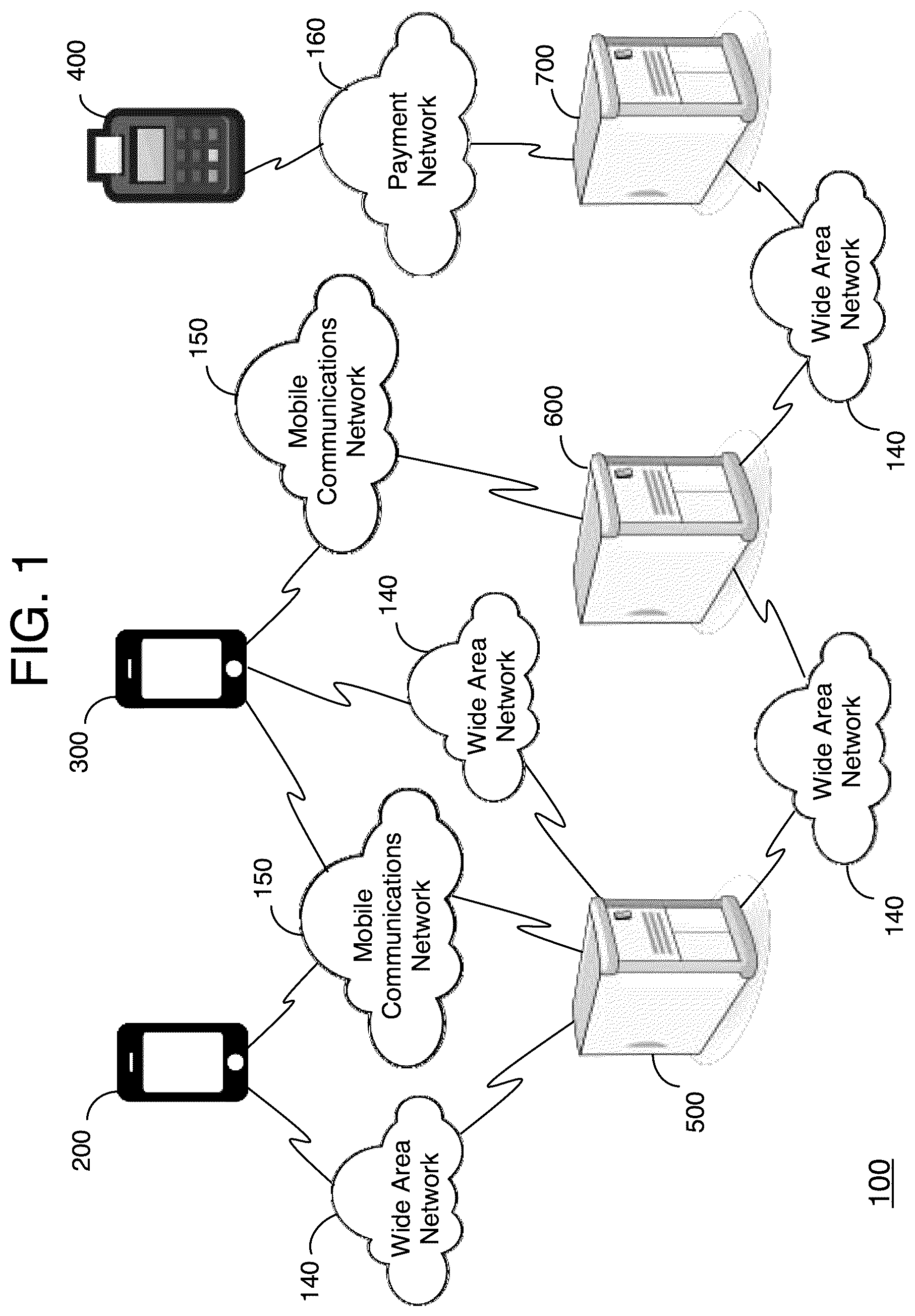 Patent US12314920 Figure 1 – Token-based open-loop stored-value card network