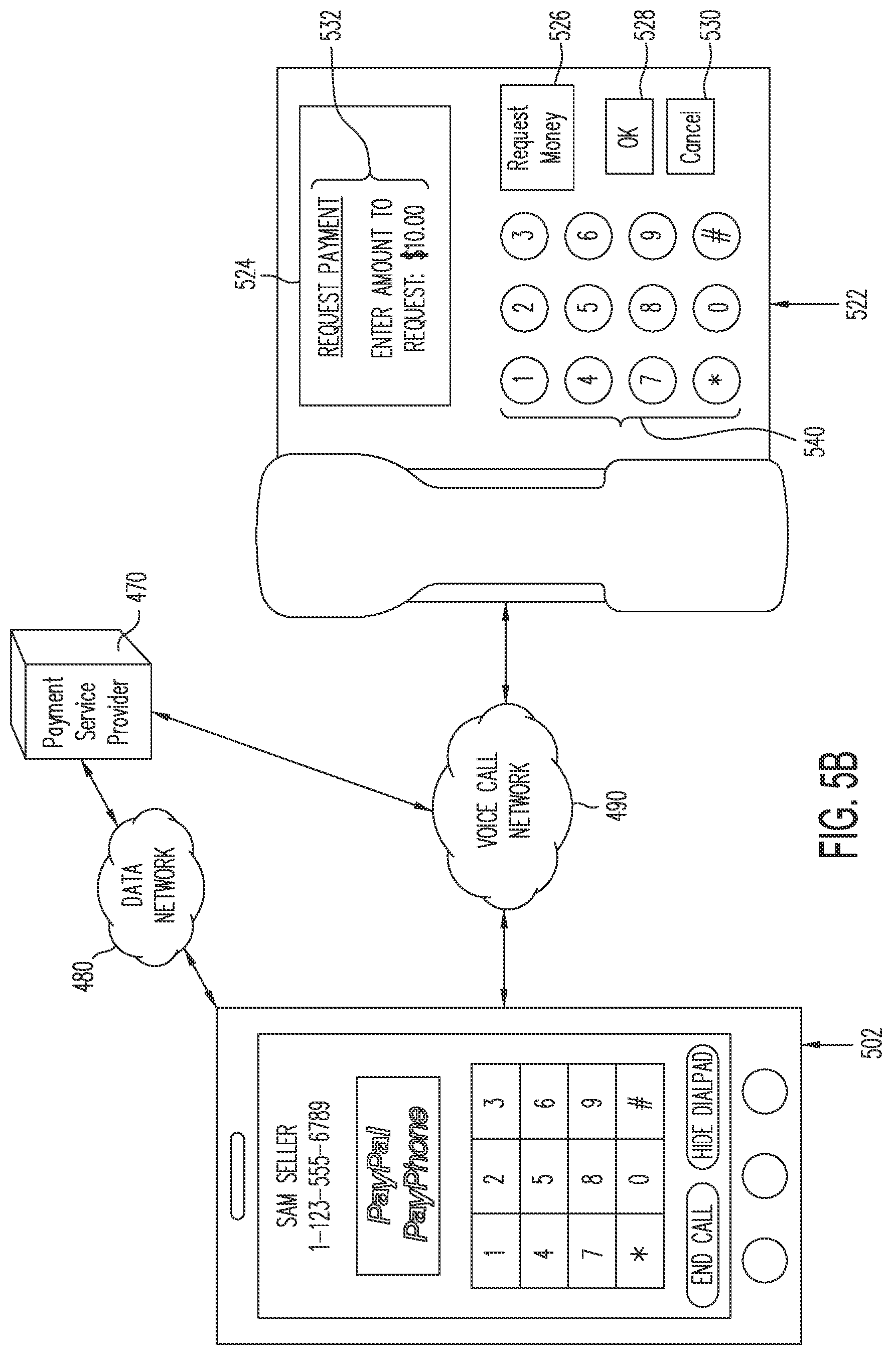 Patent US12314930 Figure 8 – System and method for facilitating electronic financial transactions during a communication session