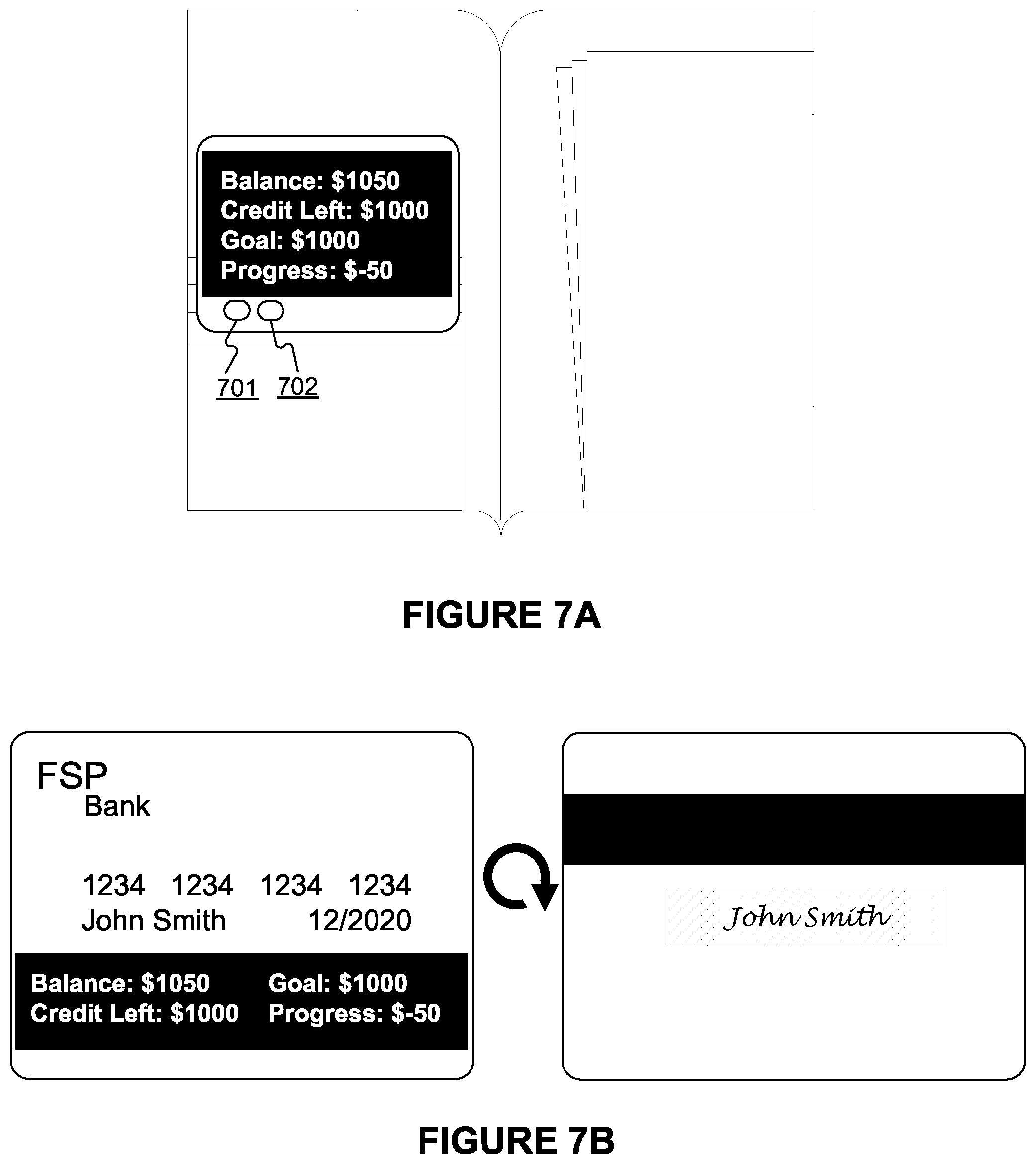 Patent US12314933 Figure 7 – Methods and systems for displaying account information
