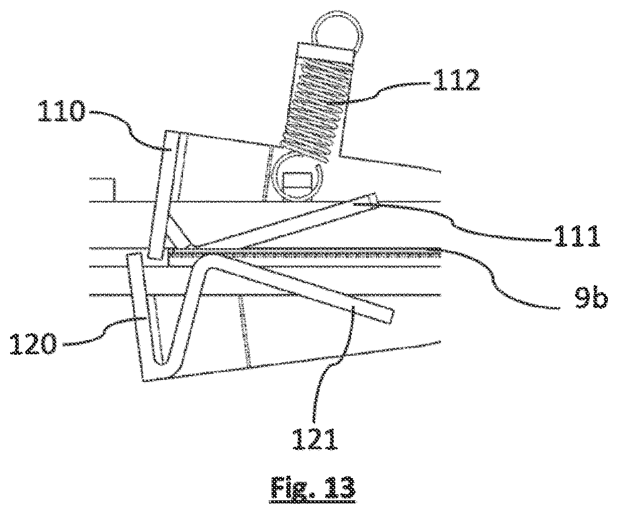 Patent US12314934 Figure 7 – Electronic transaction device comprising a mechanism affording protection against the insertion of a non-compliant object into the chip card reader
