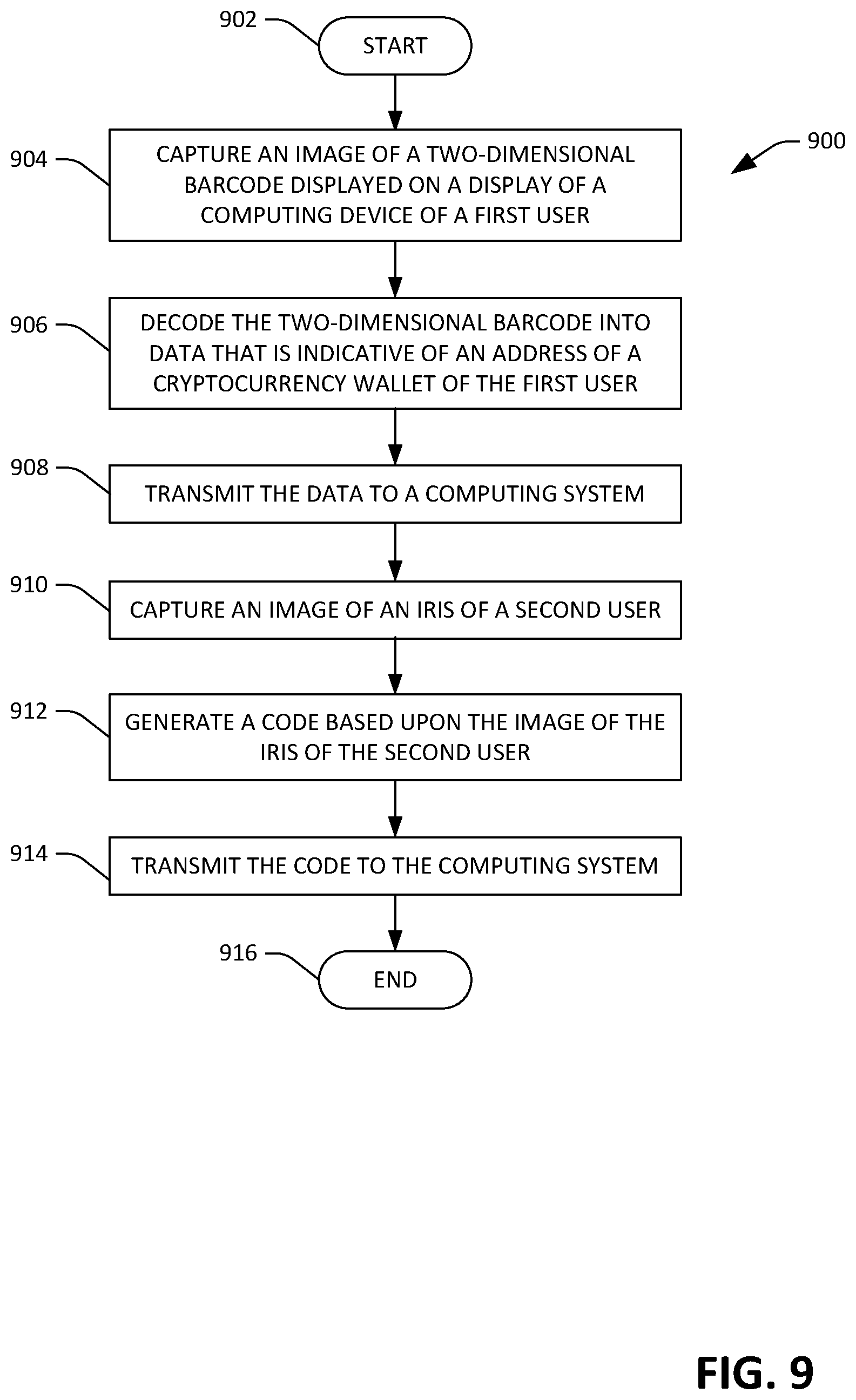 Patent US12314952 Figure 11 – Computing system for distributing cryptocurrency