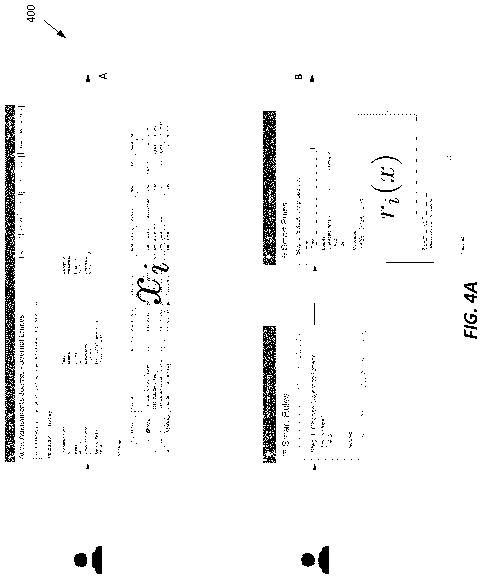 Patent US12314958 Figure 4 – Generating customer-specific accounting rules