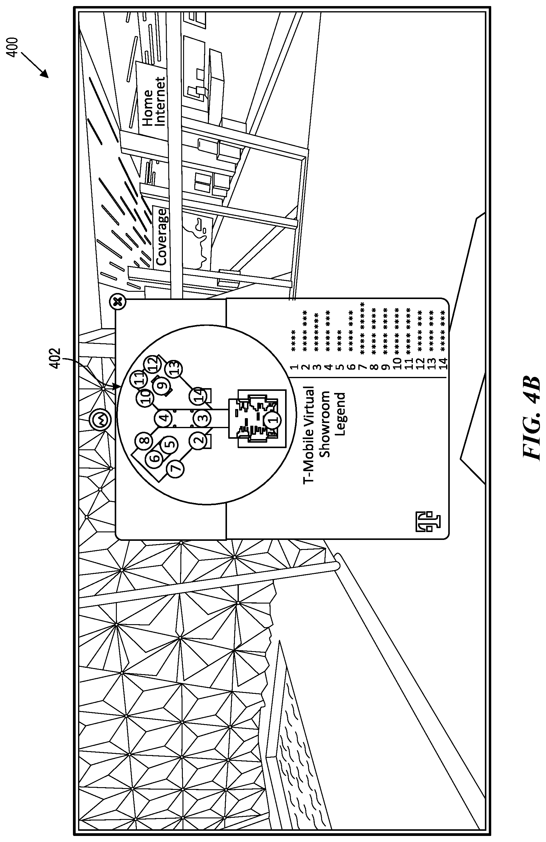Patent US12314961 Figure 5 – Network service center with improved virtual immersion during service durations via alternative virtual experiences
