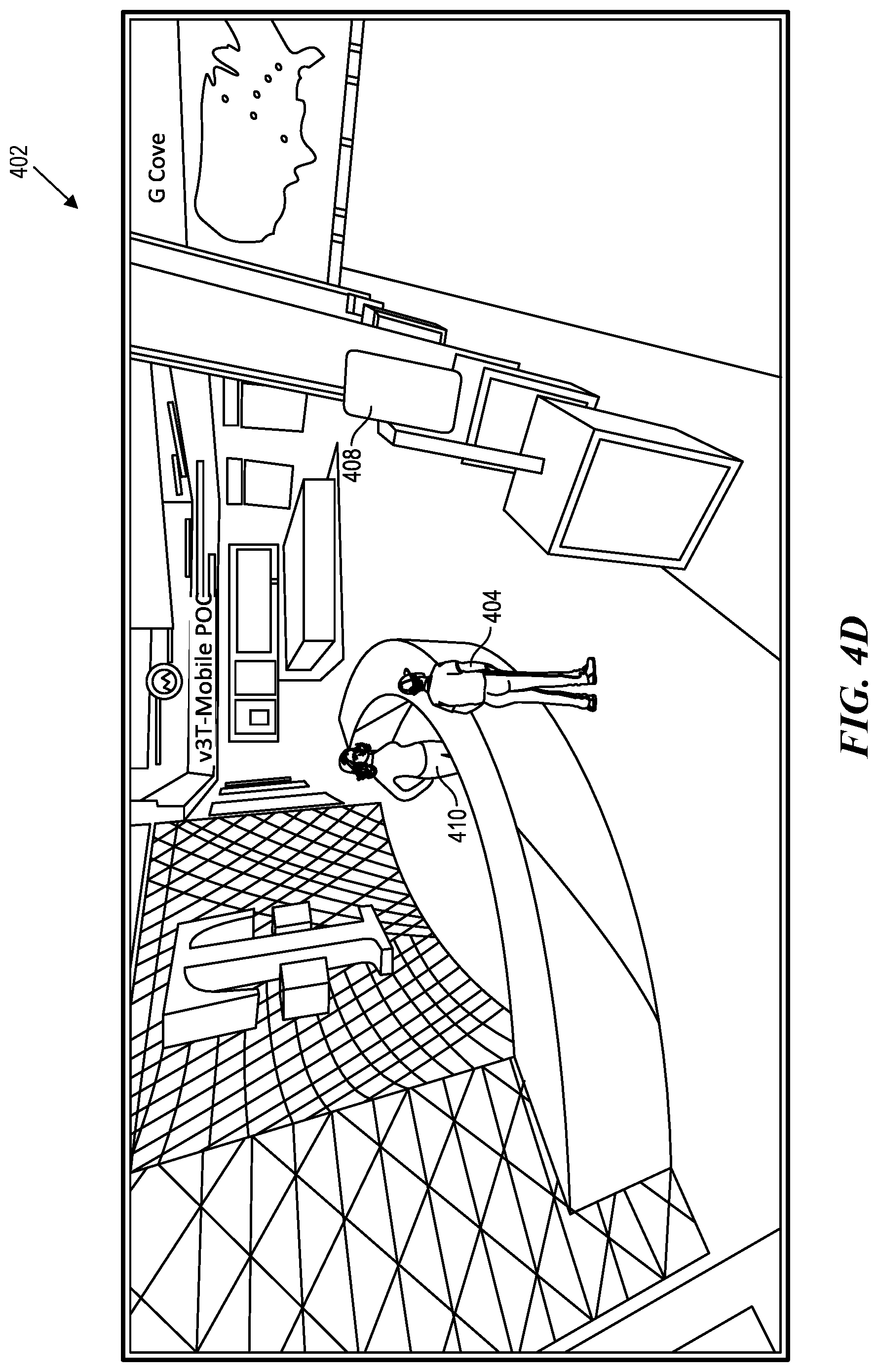 Patent US12314961 Figure 7 – Network service center with improved virtual immersion during service durations via alternative virtual experiences