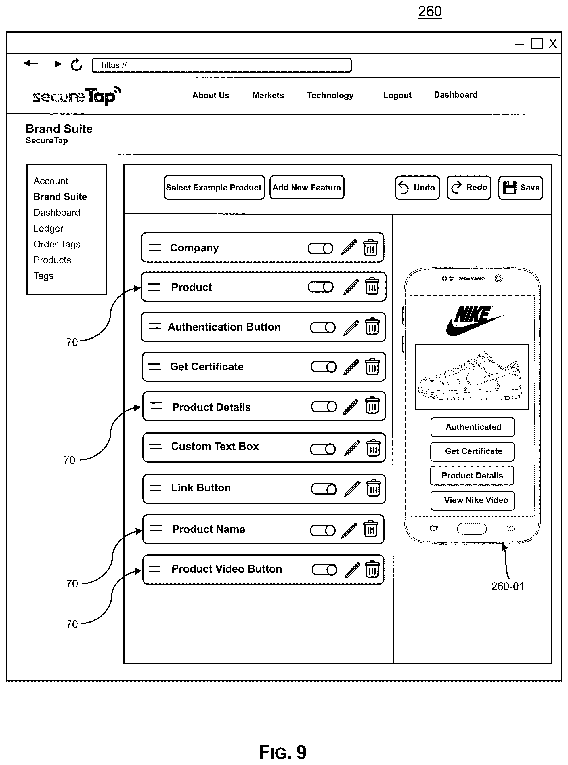 Patent US12314963 Figure 11 – System, method and process for product authentication and verification