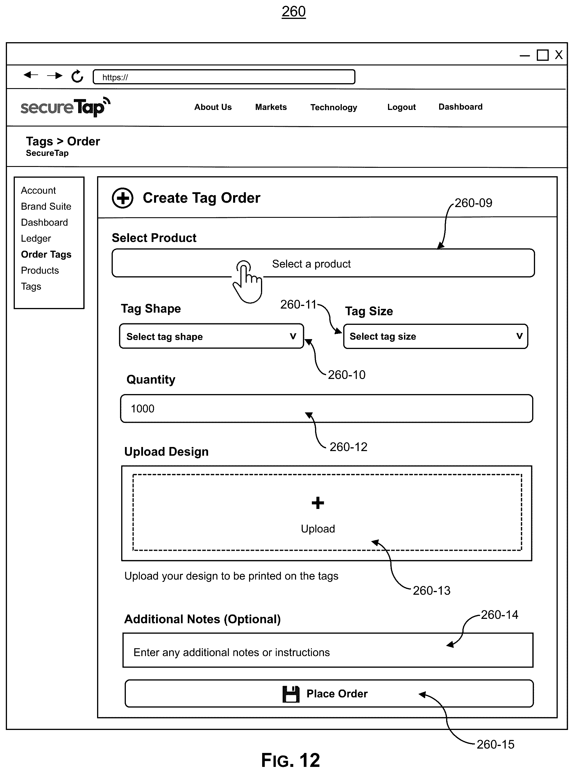 Patent US12314963 Figure 14 – System, method and process for product authentication and verification