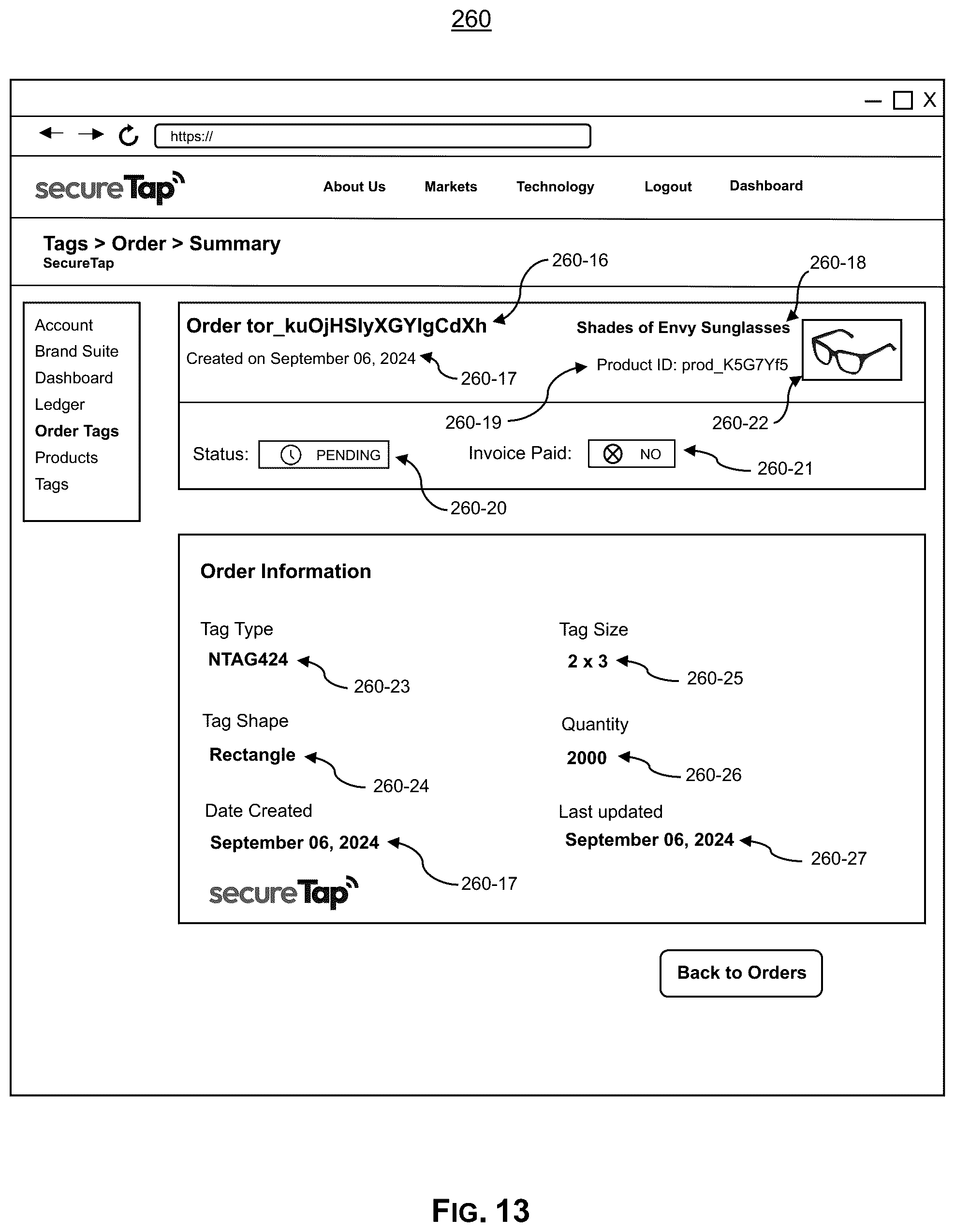 Patent US12314963 Figure 15 – System, method and process for product authentication and verification