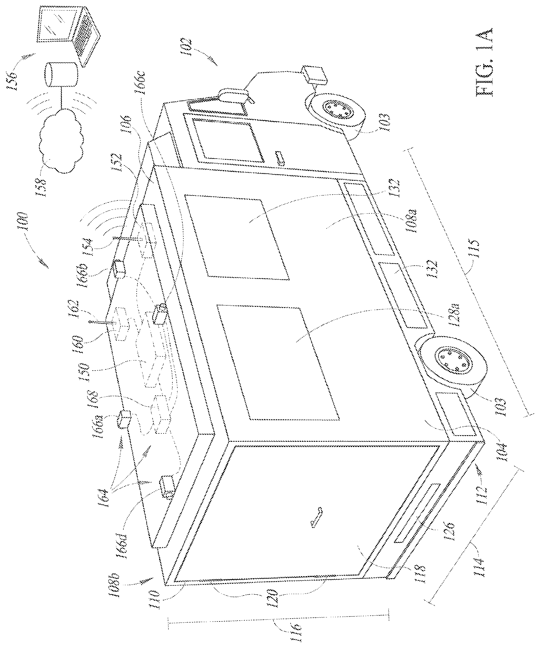 Patent US12314980 Figure 1 – Vehicle with context sensitive information presentation