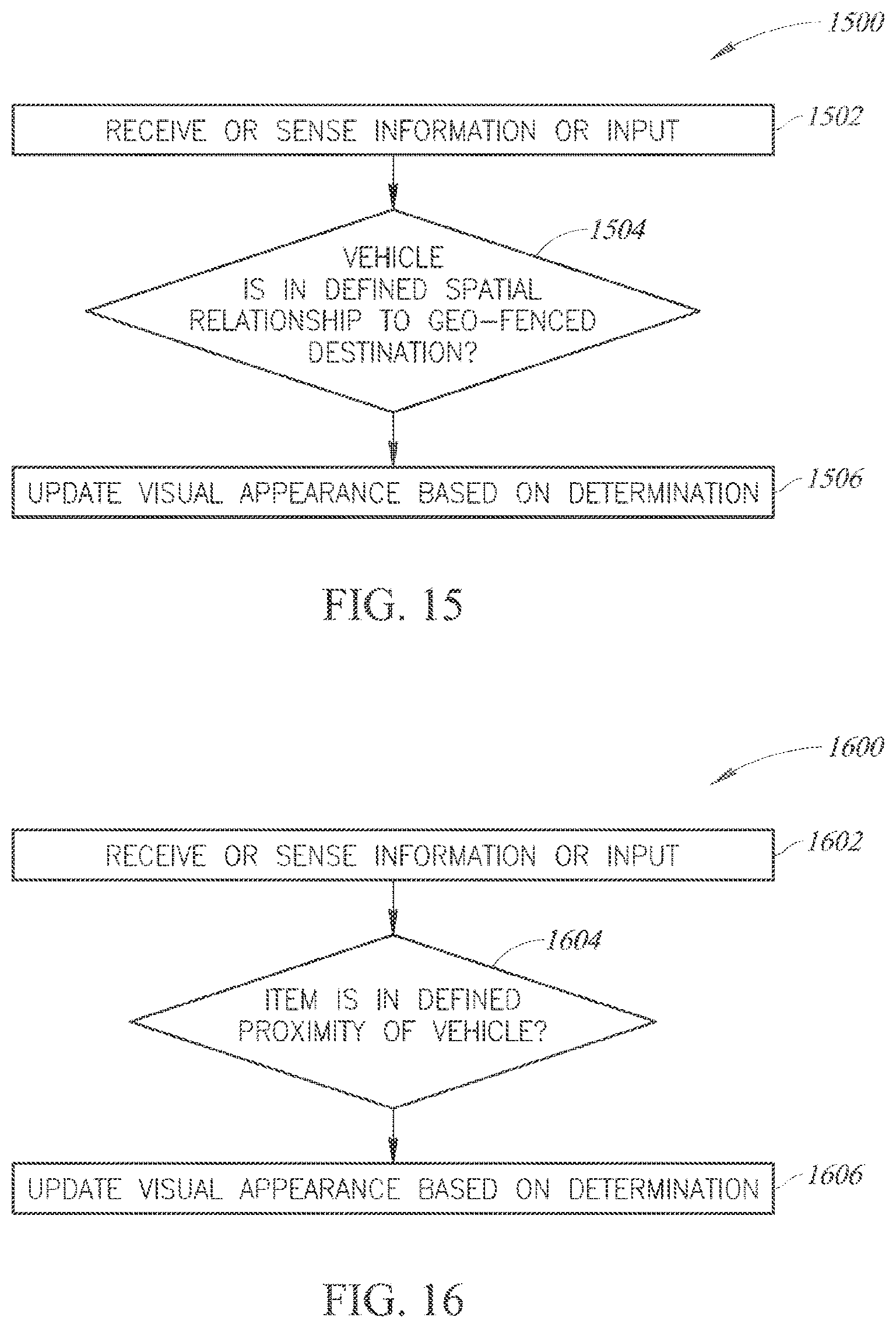 Patent US12314980 Figure 14 – Vehicle with context sensitive information presentation