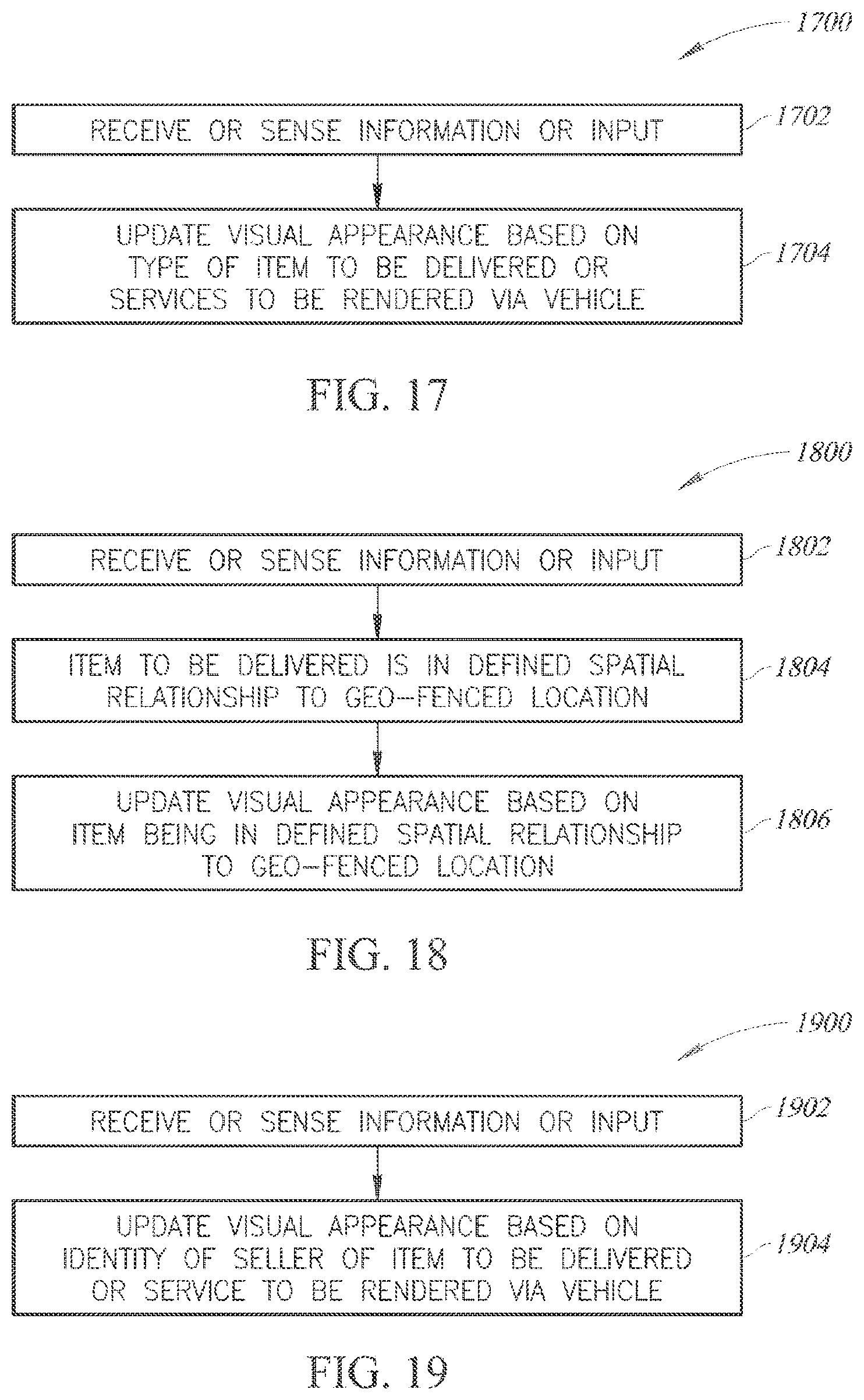 Patent US12314980 Figure 15 – Vehicle with context sensitive information presentation
