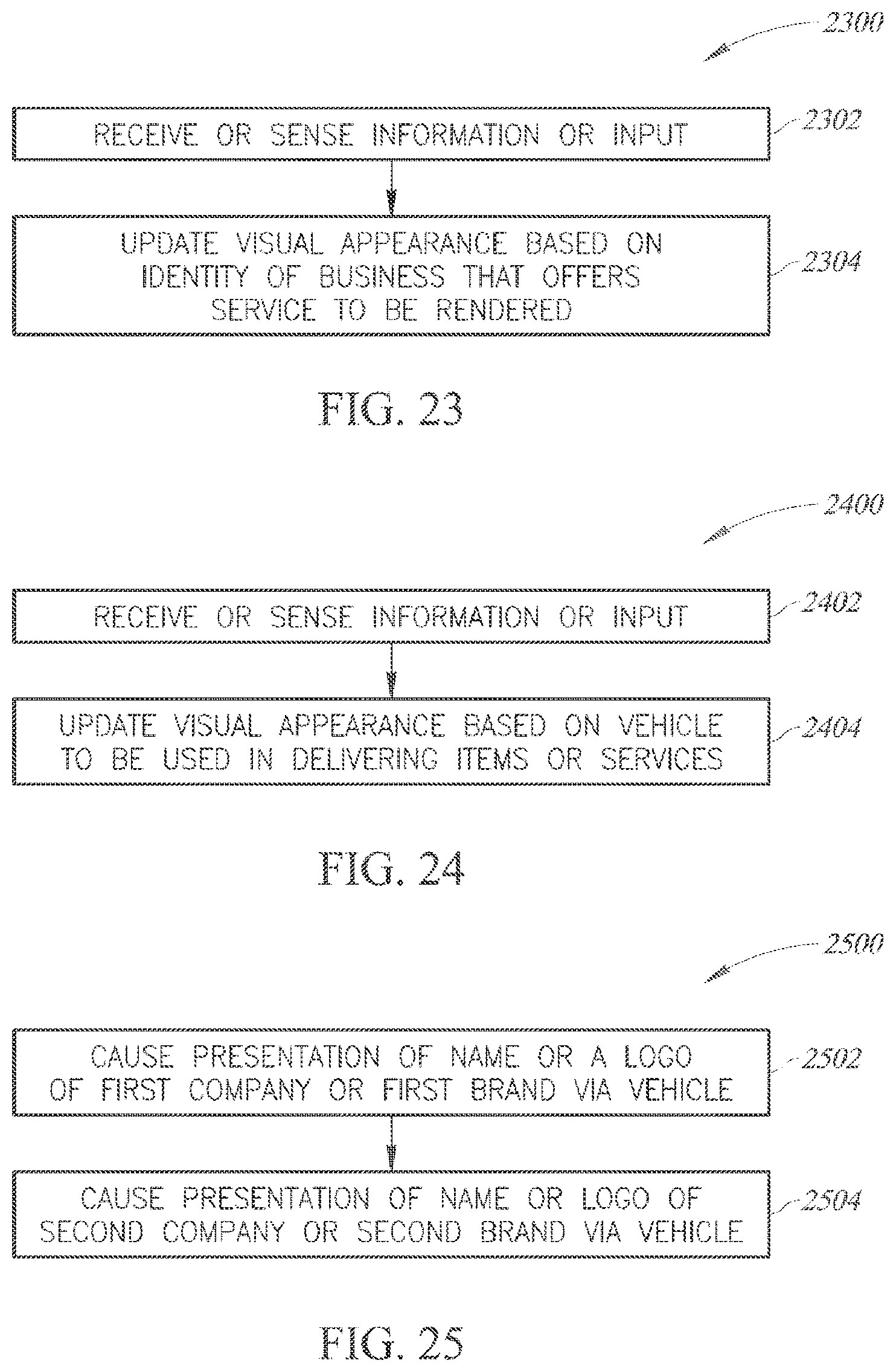 Patent US12314980 Figure 17 – Vehicle with context sensitive information presentation